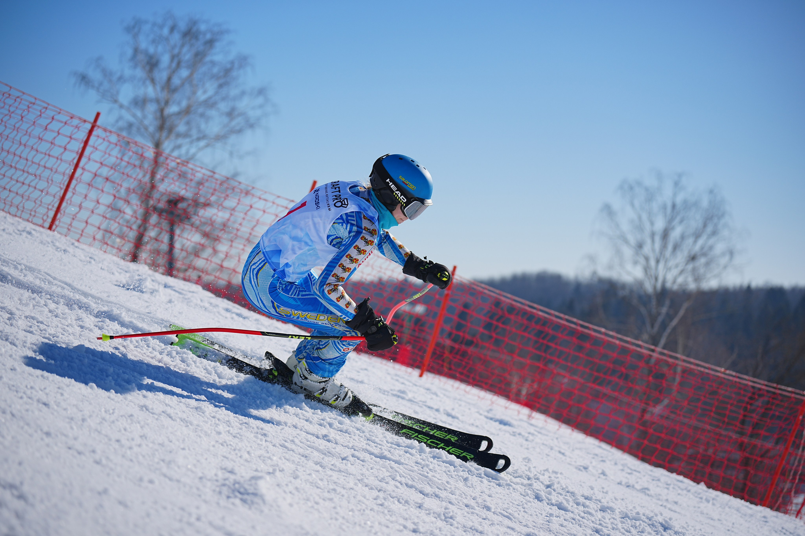 Шуколово. Открытое Первенство МФТИ по горным лыжам. GS, Telemark, 2024. Фотограф Студитский Евгений