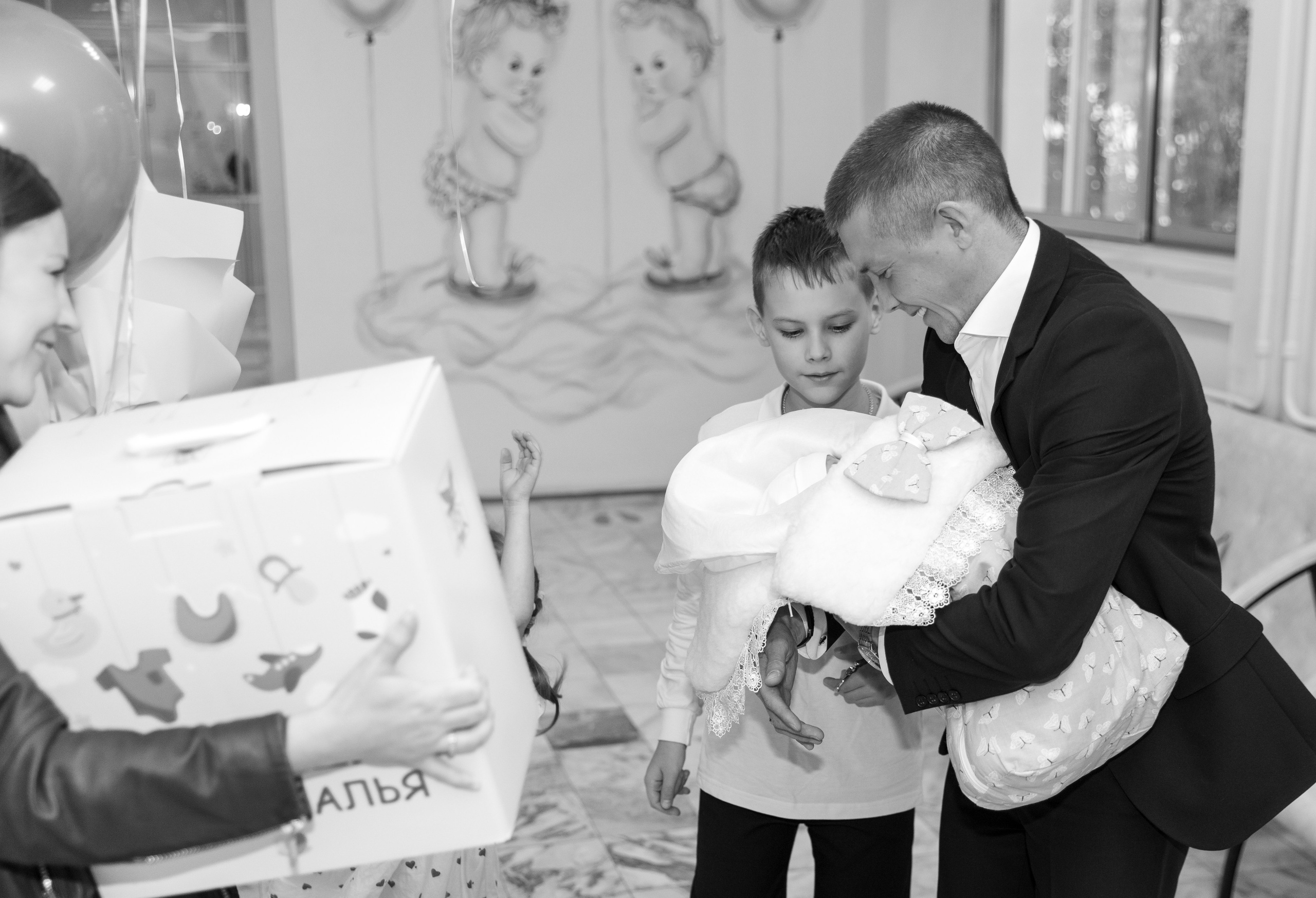 Выписка из роддома. Ирина Соломатина фотограф Чита