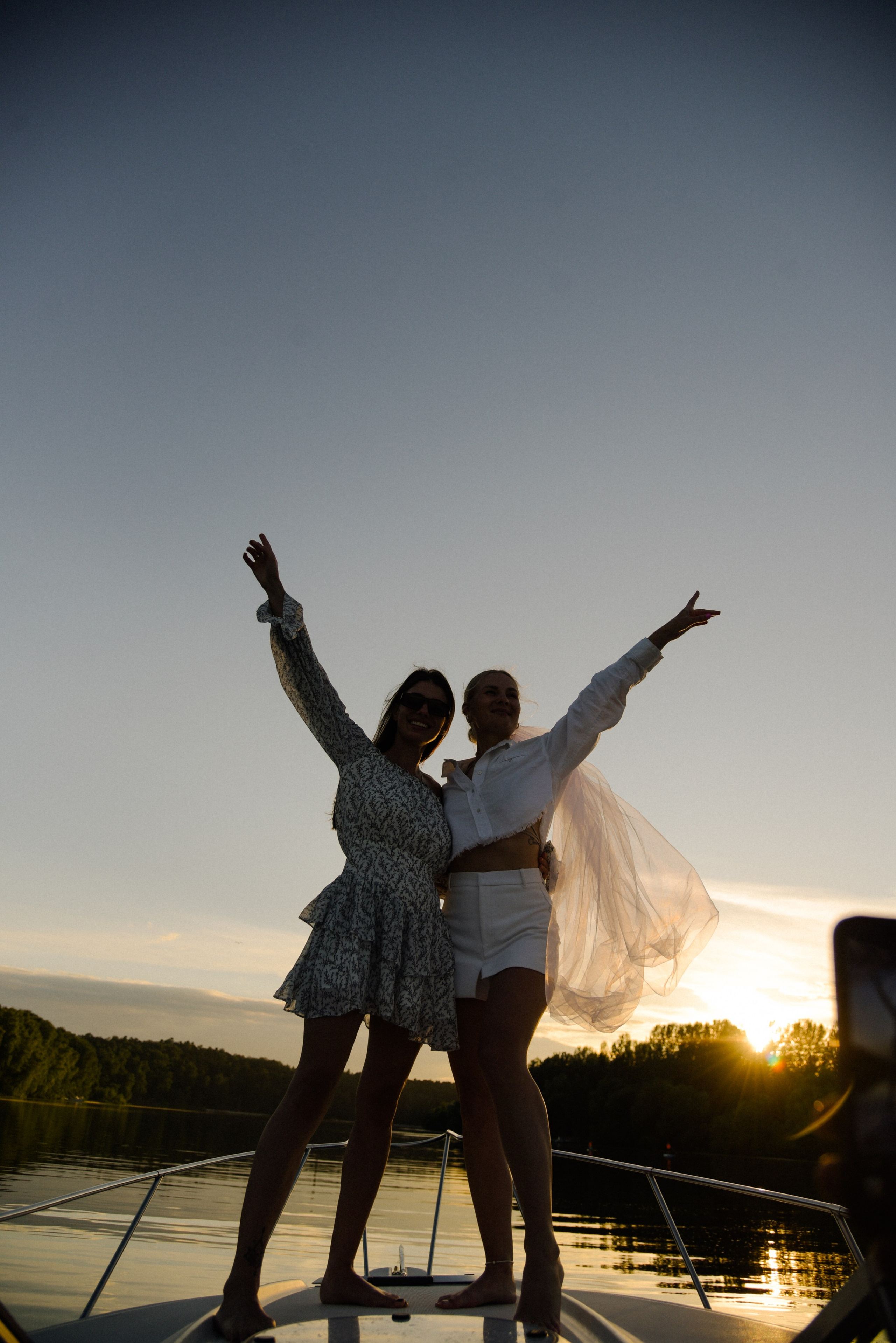 Девичник на яхте. Фотограф Лола Волна, город Москва