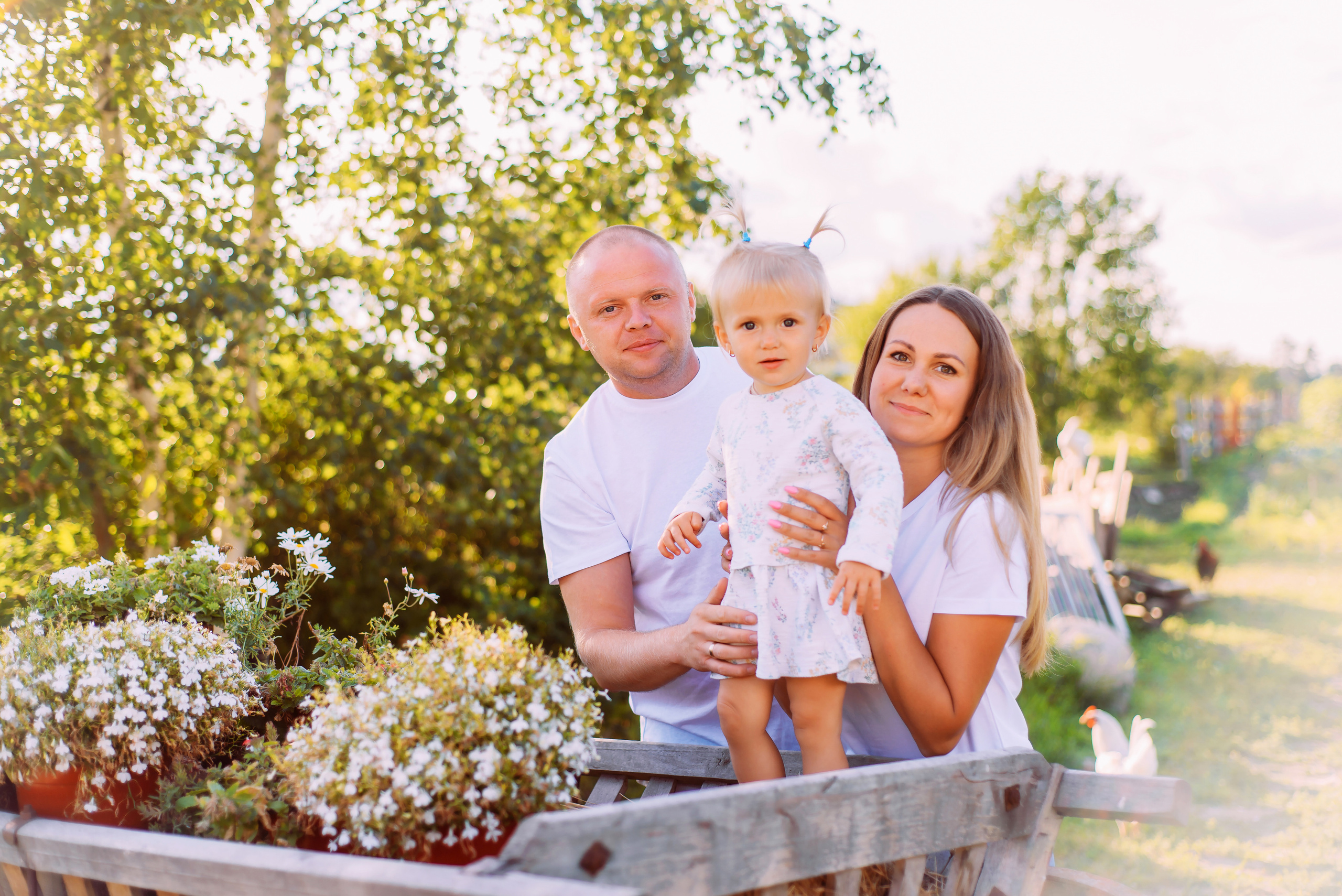 Ариша с родителями. Детский и семейный фотограф Эльмира Веселова