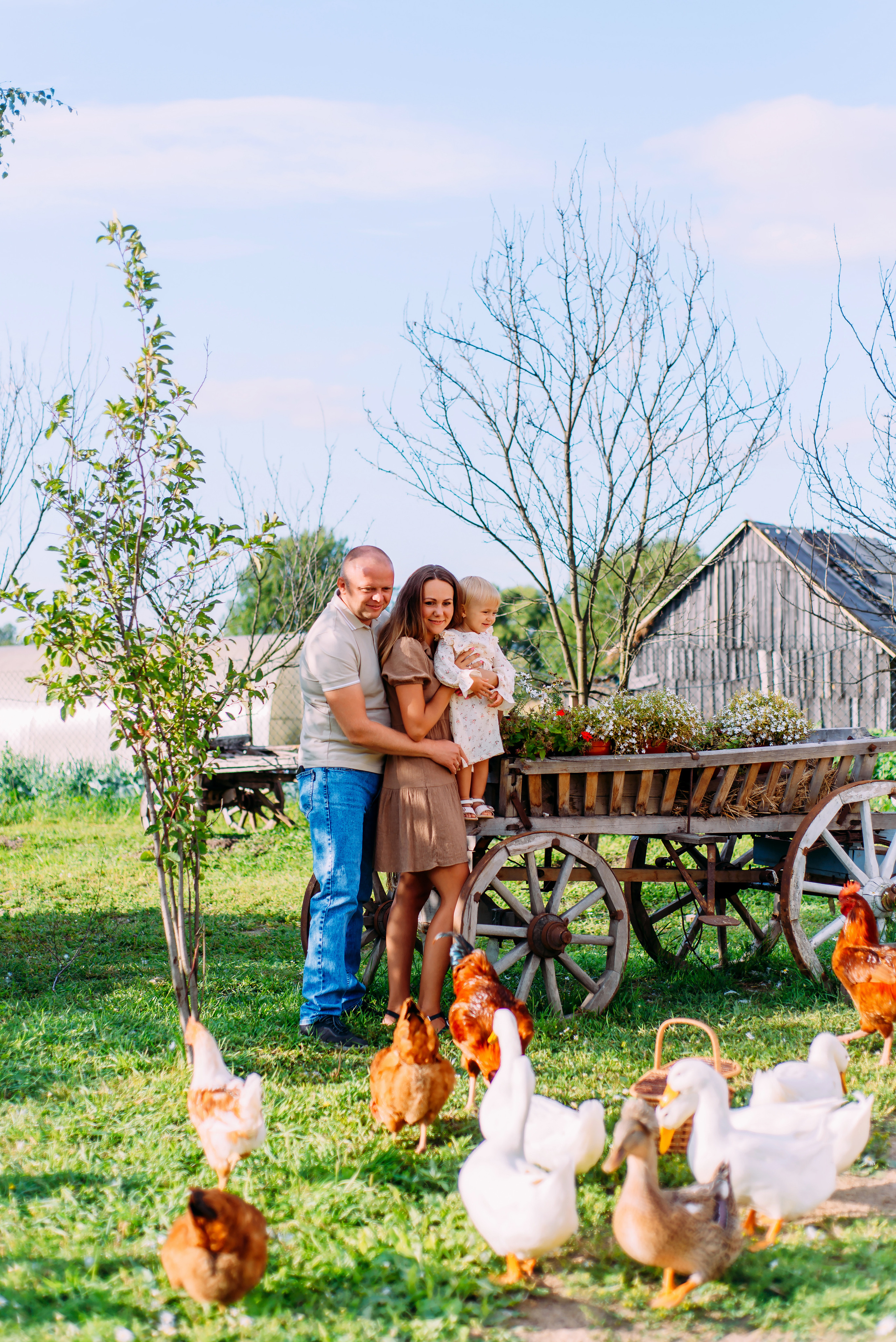 Ариша с родителями. Детский и семейный фотограф Эльмира Веселова