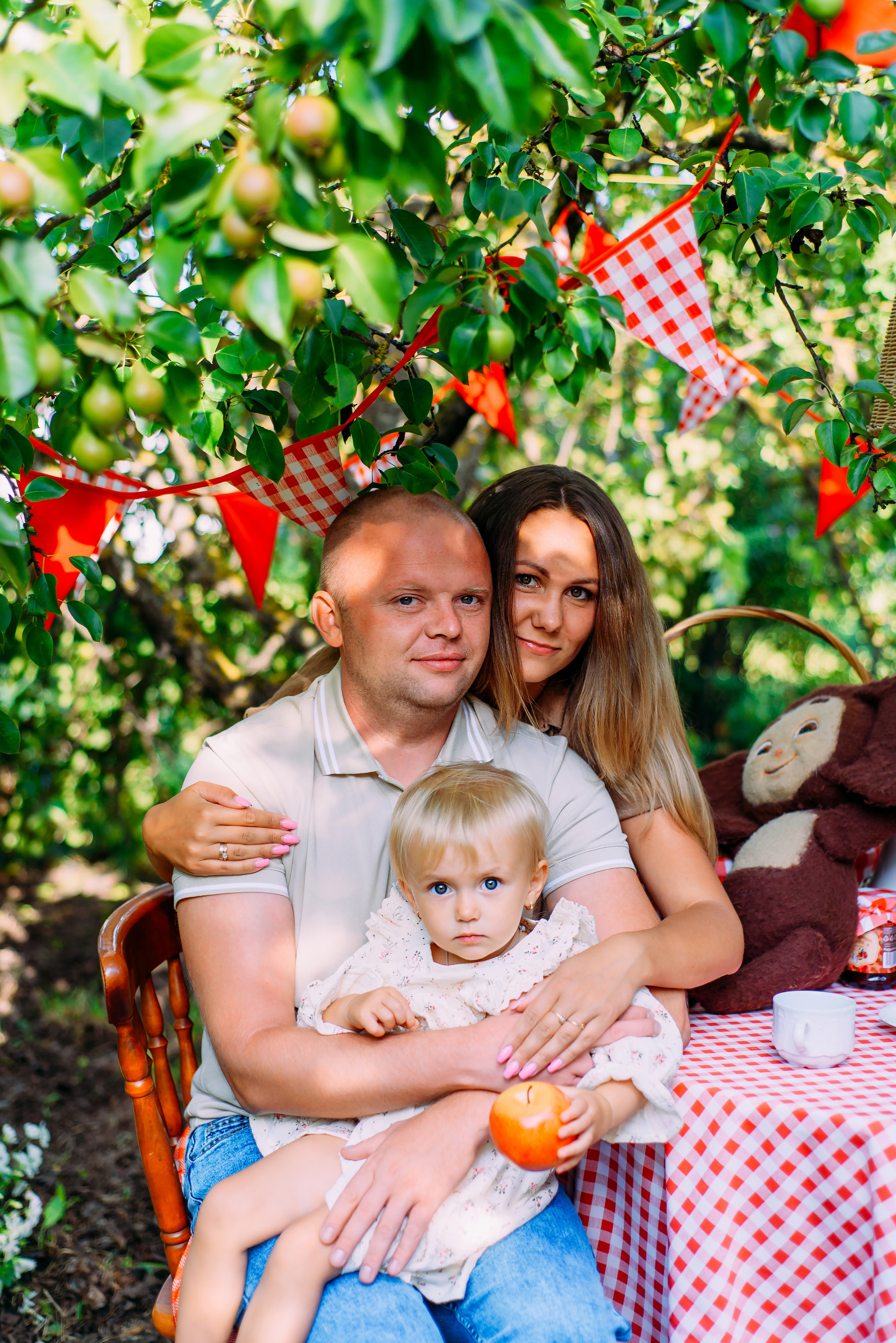 Ариша с родителями. Детский и семейный фотограф Эльмира Веселова