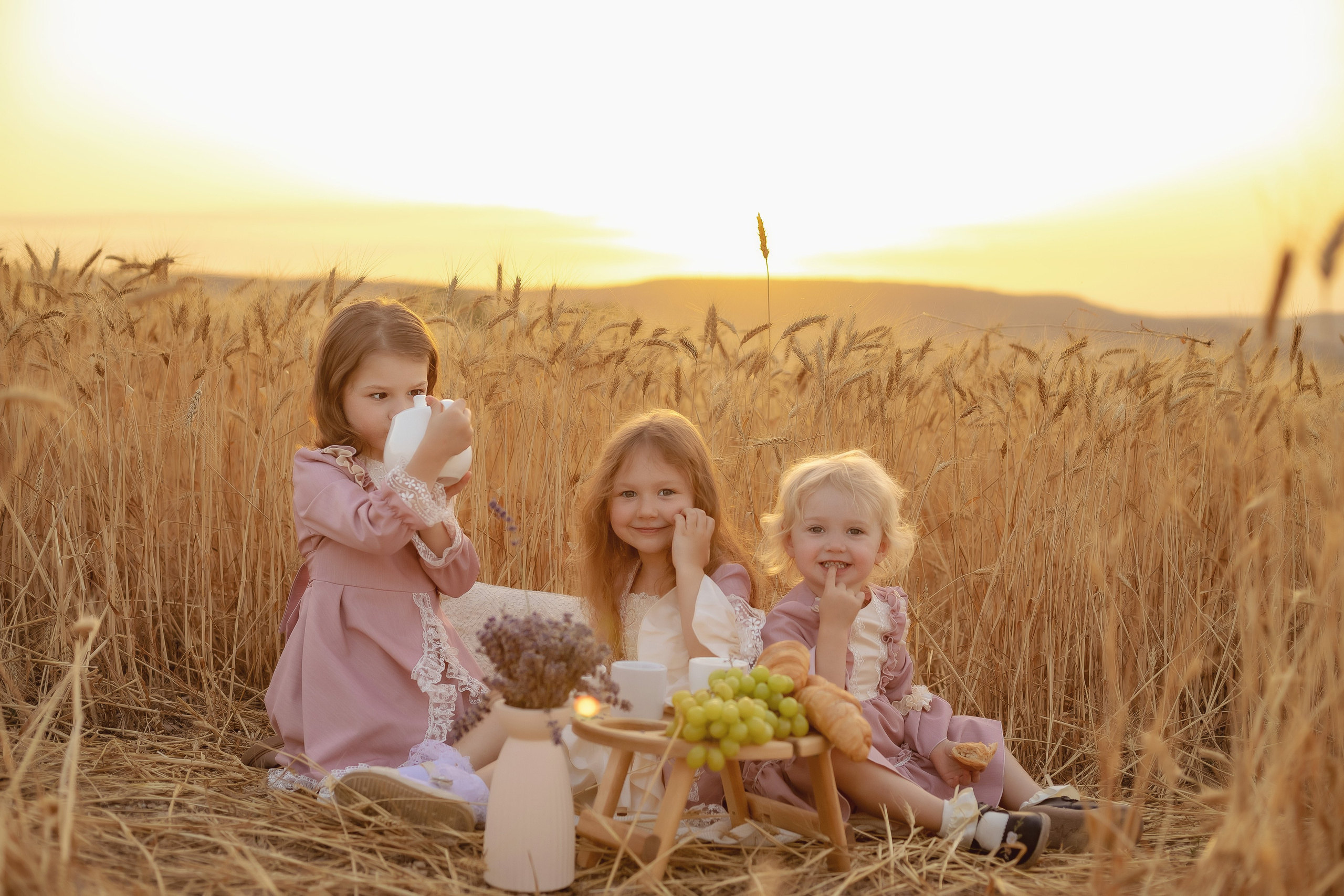 В пшеничке. Семейный и детский фотограф в Крыму Екатерина Швец