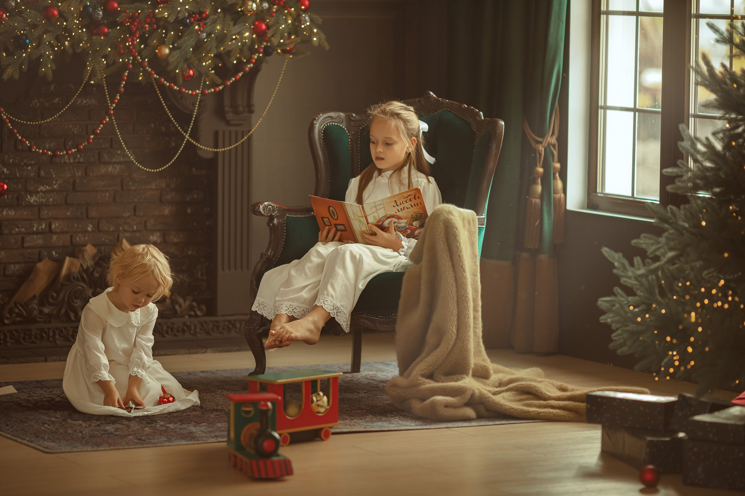 Новогоднее утро. Семейный и детский фотограф в Крыму Екатерина Швец