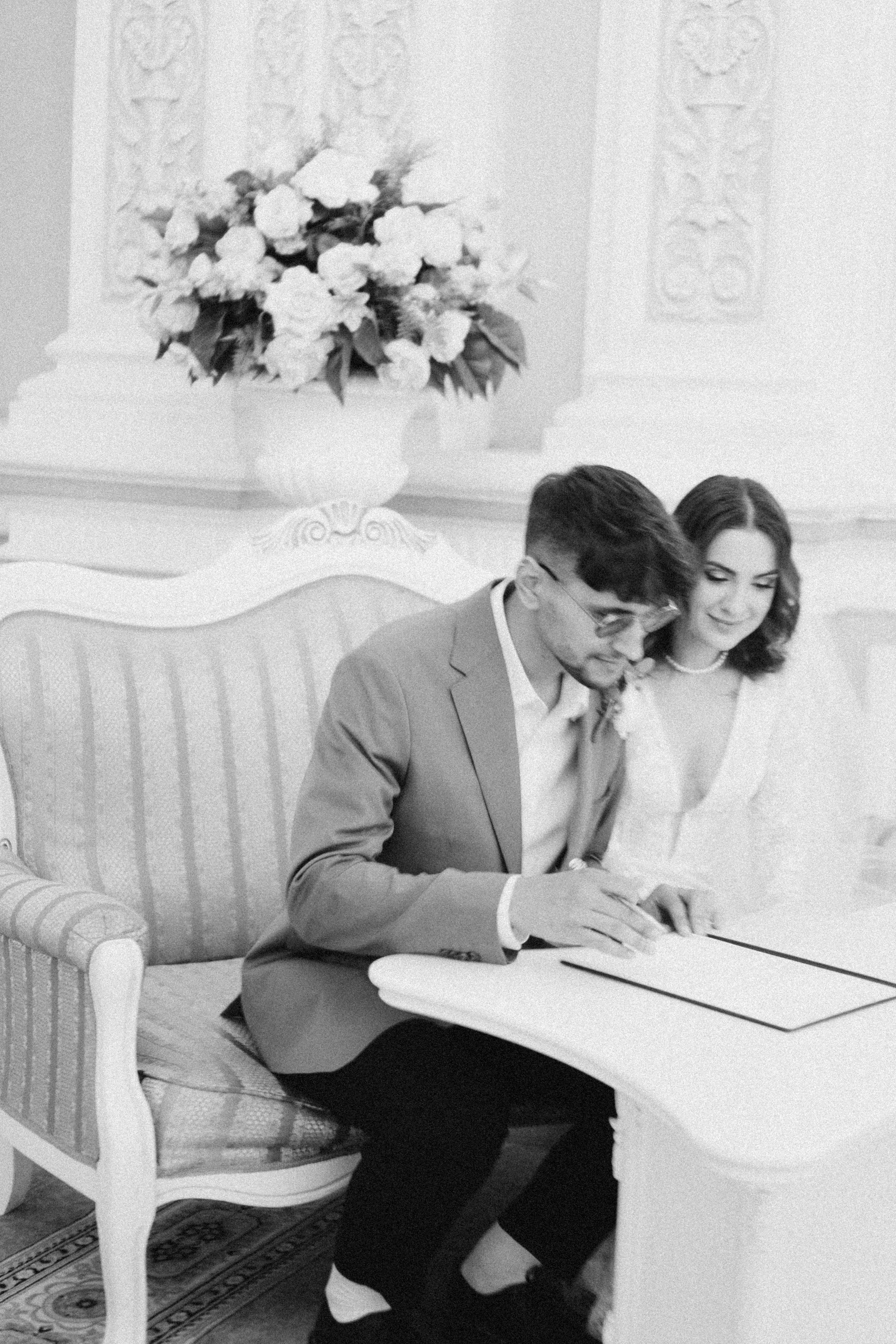 СВАДЕБНАЯ СЬЕМКА В ПЕРВОМ ДВОРЦЕ БРАКОСОЧЕТАНИЯ. Профессиональный фотограф, Санкт-Петербург — Виктория Богомолова