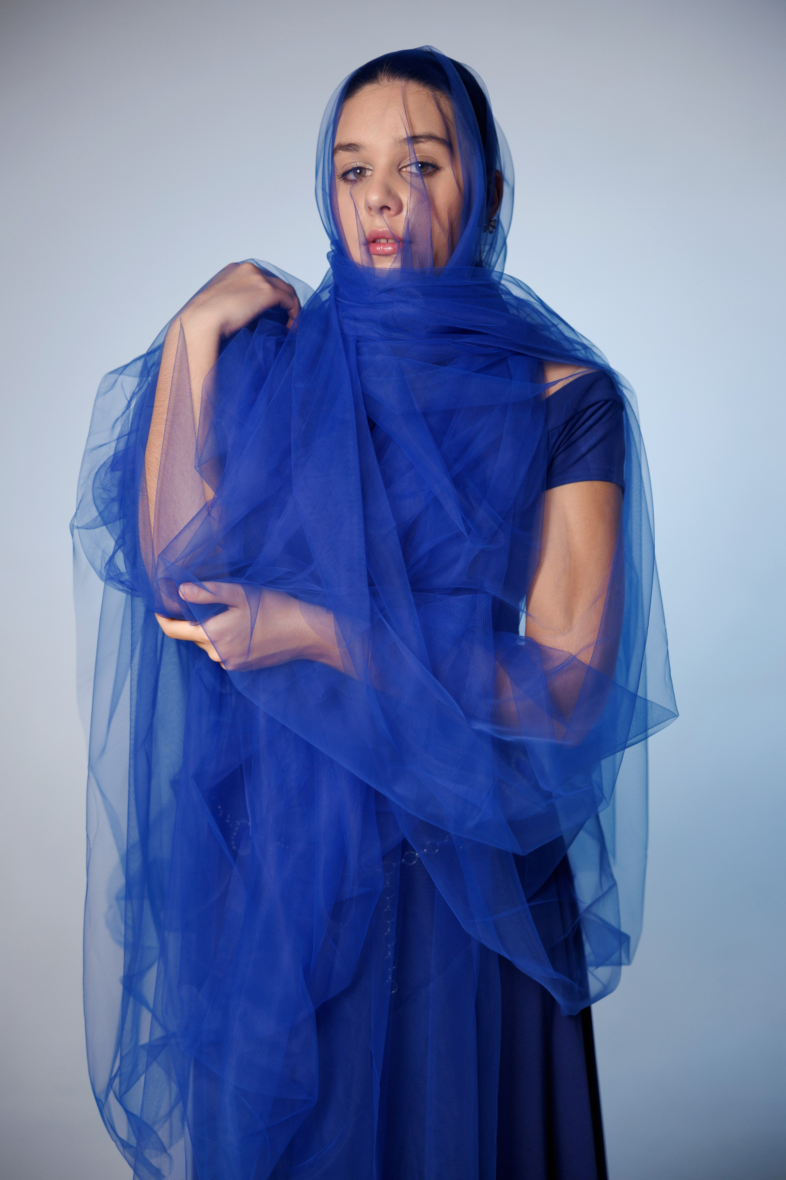 Фотосессия с цветным светом. Лиза. Фотограф в Воронеже Галина Фурсова