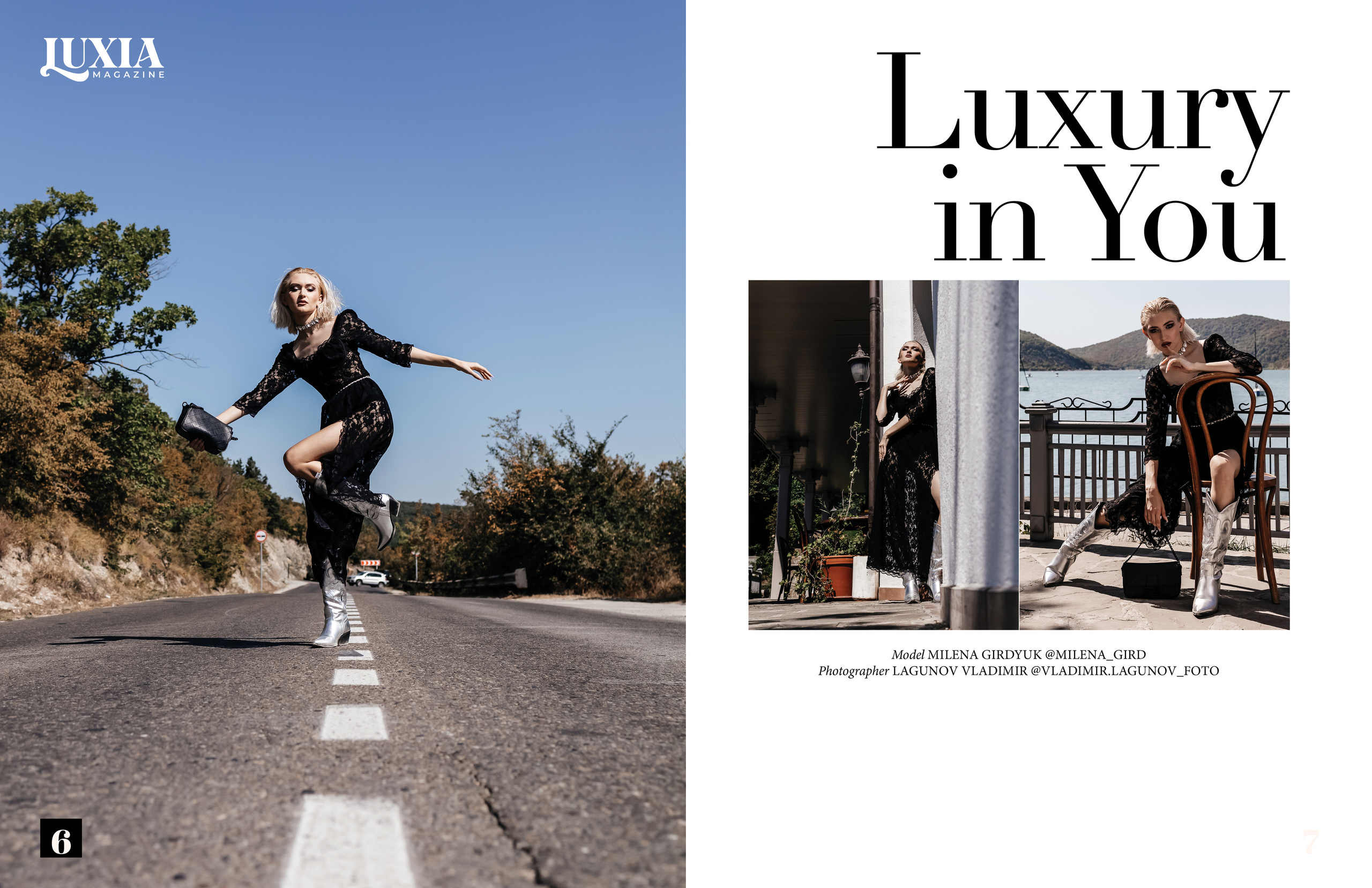 LUXIA Magazine. Фотограф в Краснодаре Лагунов Владимир