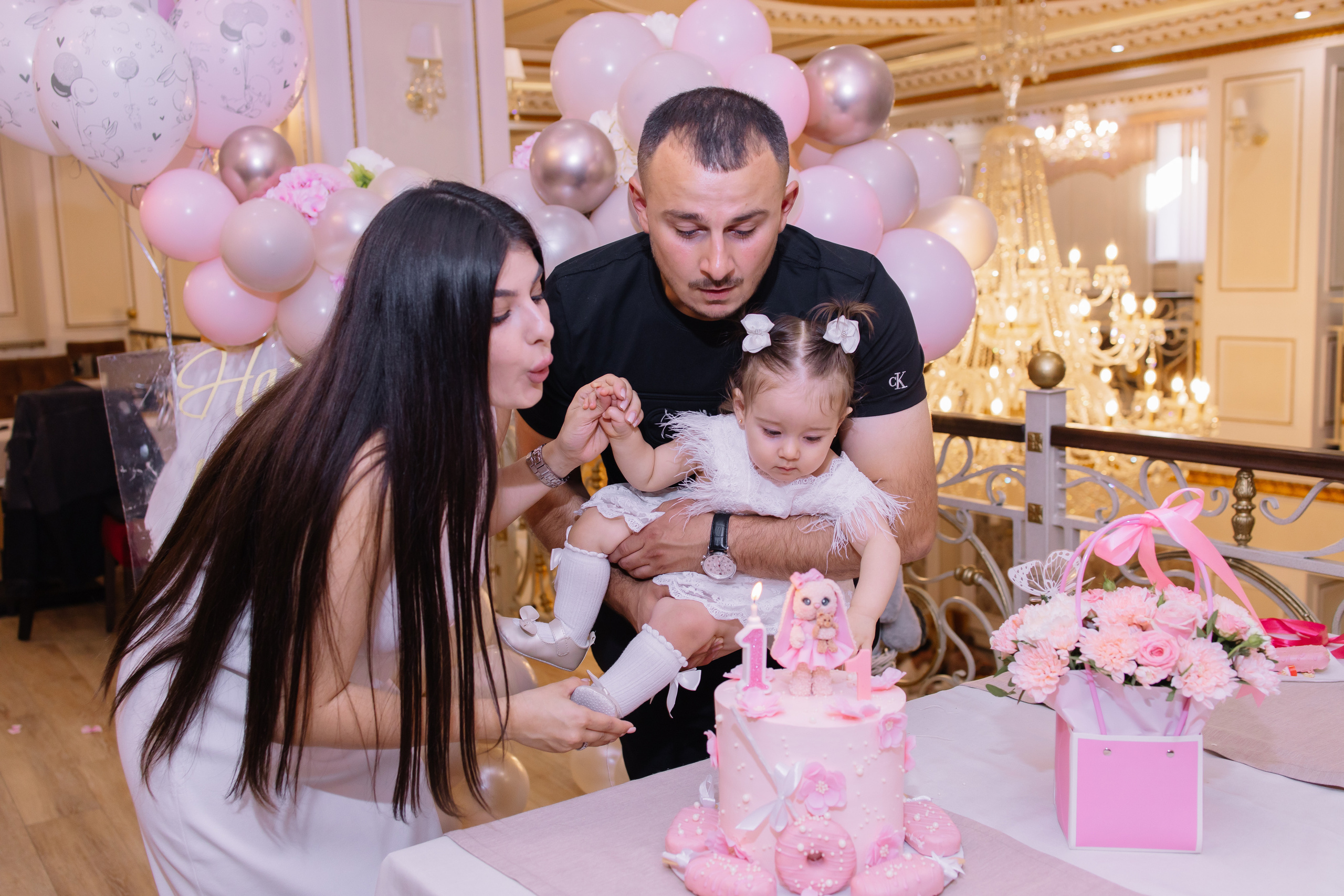 1 годик Эмилии. Свадебный фотограф в Новосибирске Лидия Александровна