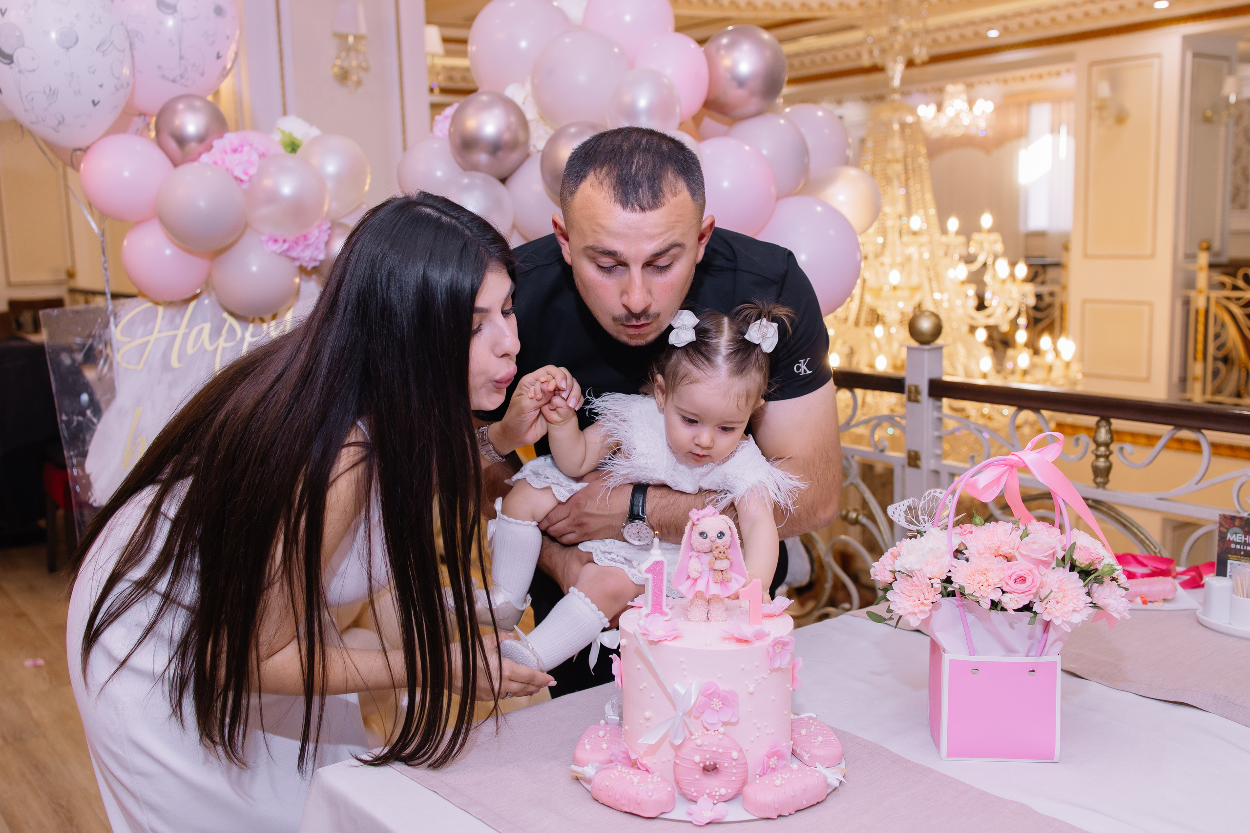 1 годик Эмилии. Свадебный фотограф в Новосибирске Лидия Александровна