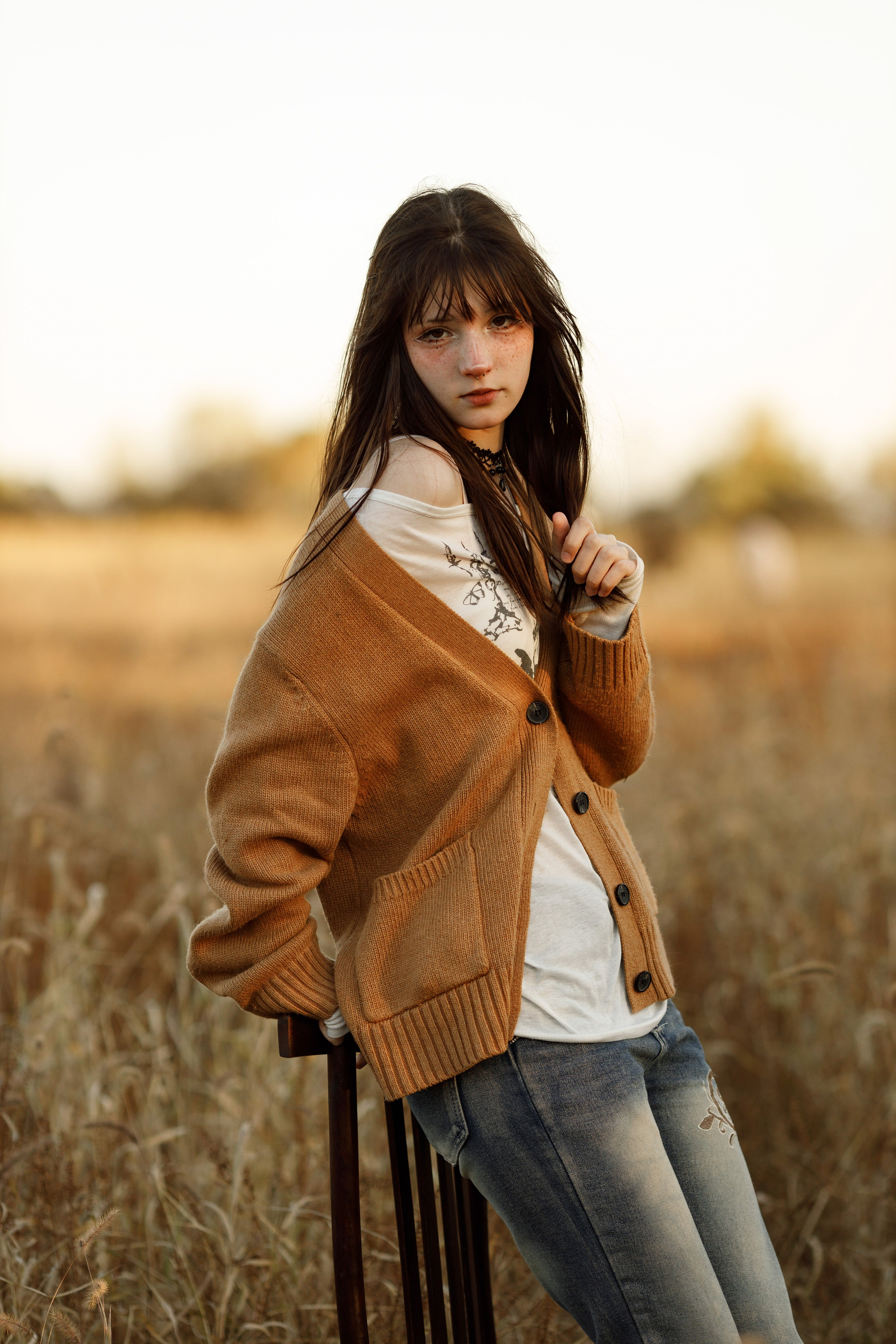 Осень 11 класс (съемка в поле). Photoalbum-vl.ru