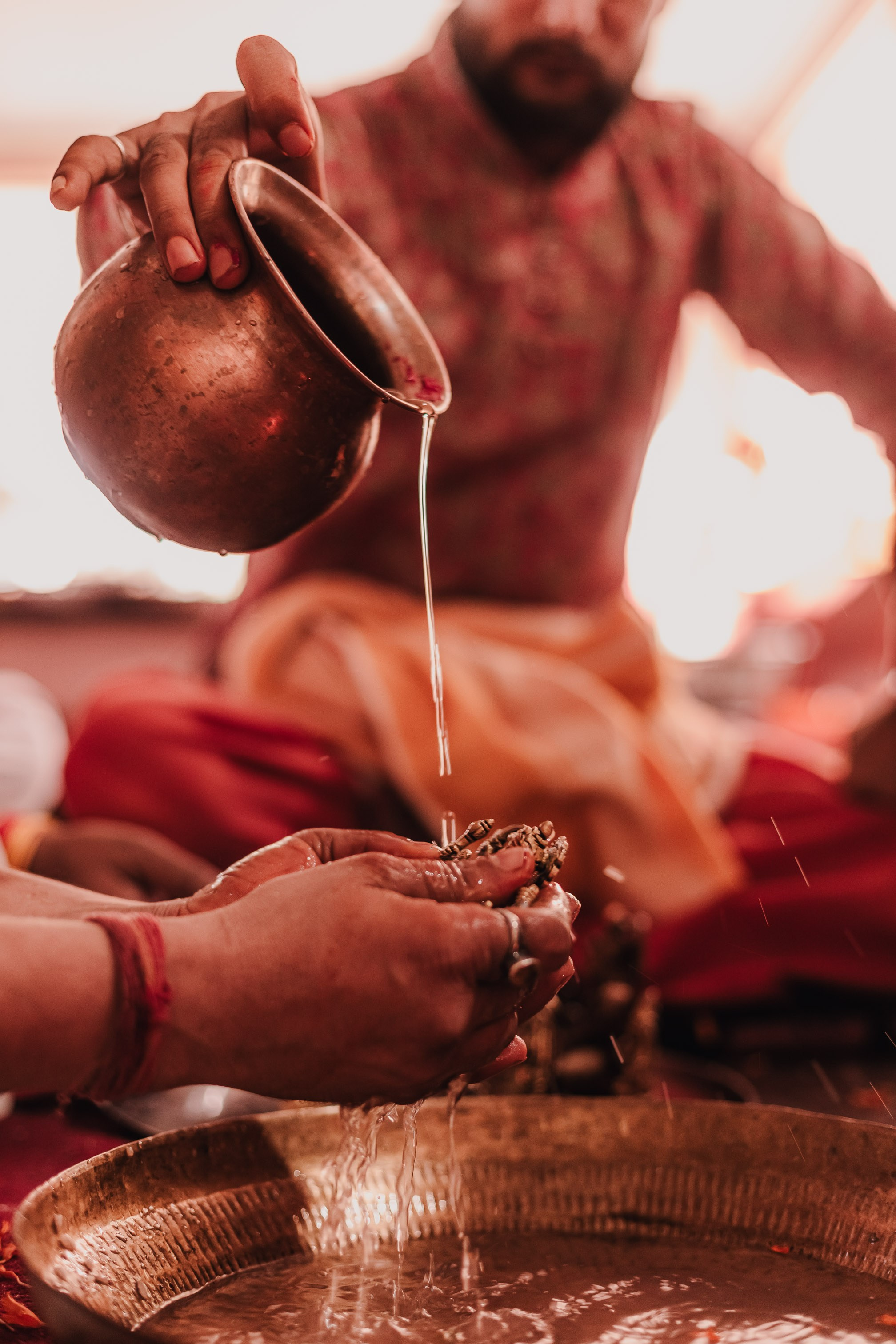 Lakshmi pooja in India. Mariam Bagdasaryan
