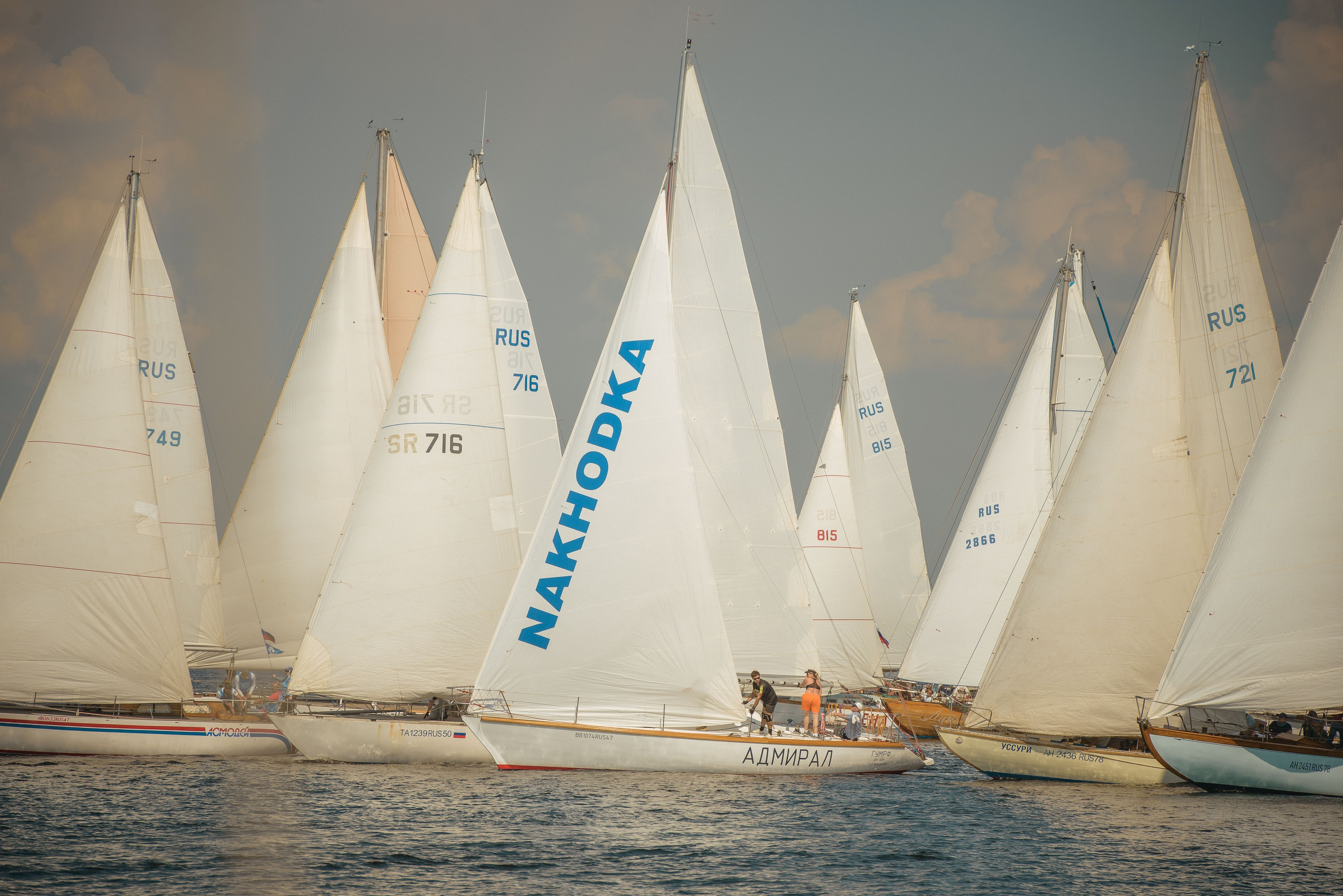 Яхтинг. Фотограф Дмитрий Потатуев