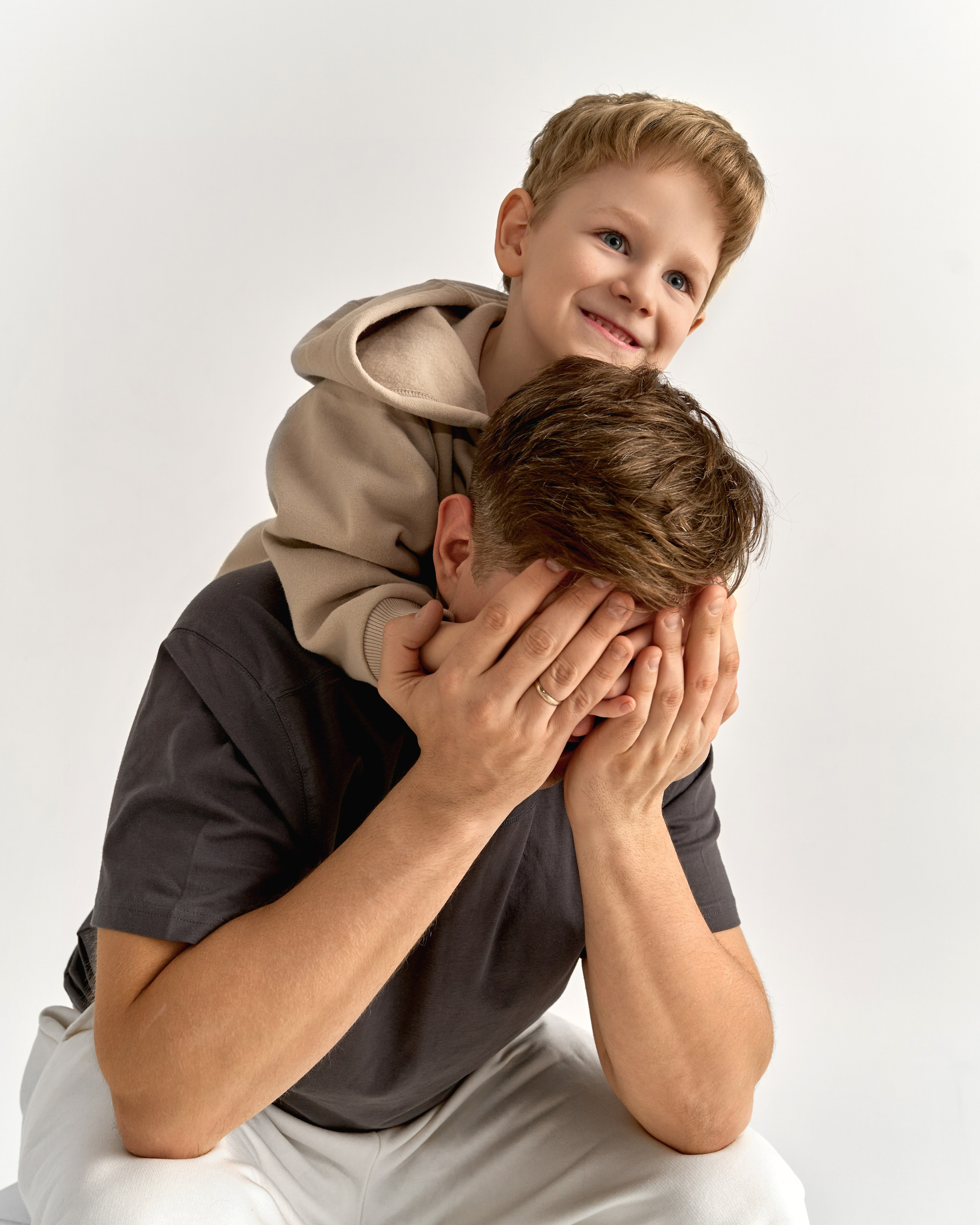 Минималистичная фотосъемка на циклораме