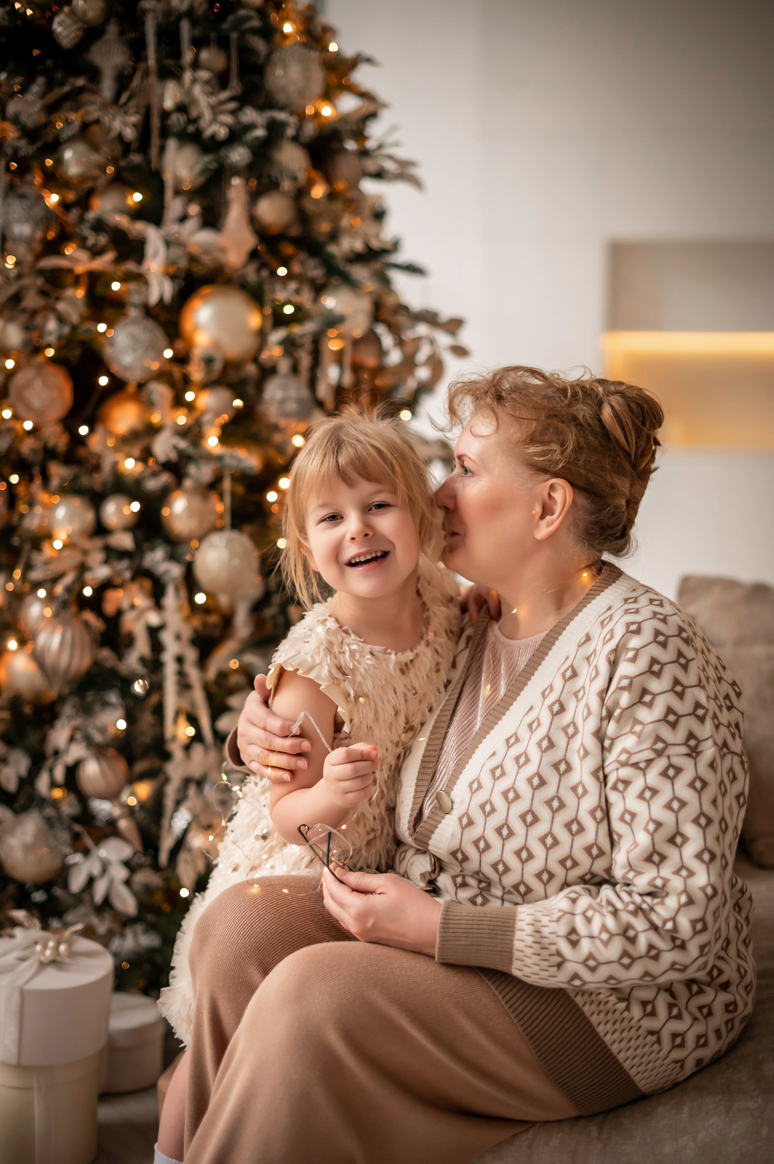 Семья Екатерины в студии Мимика