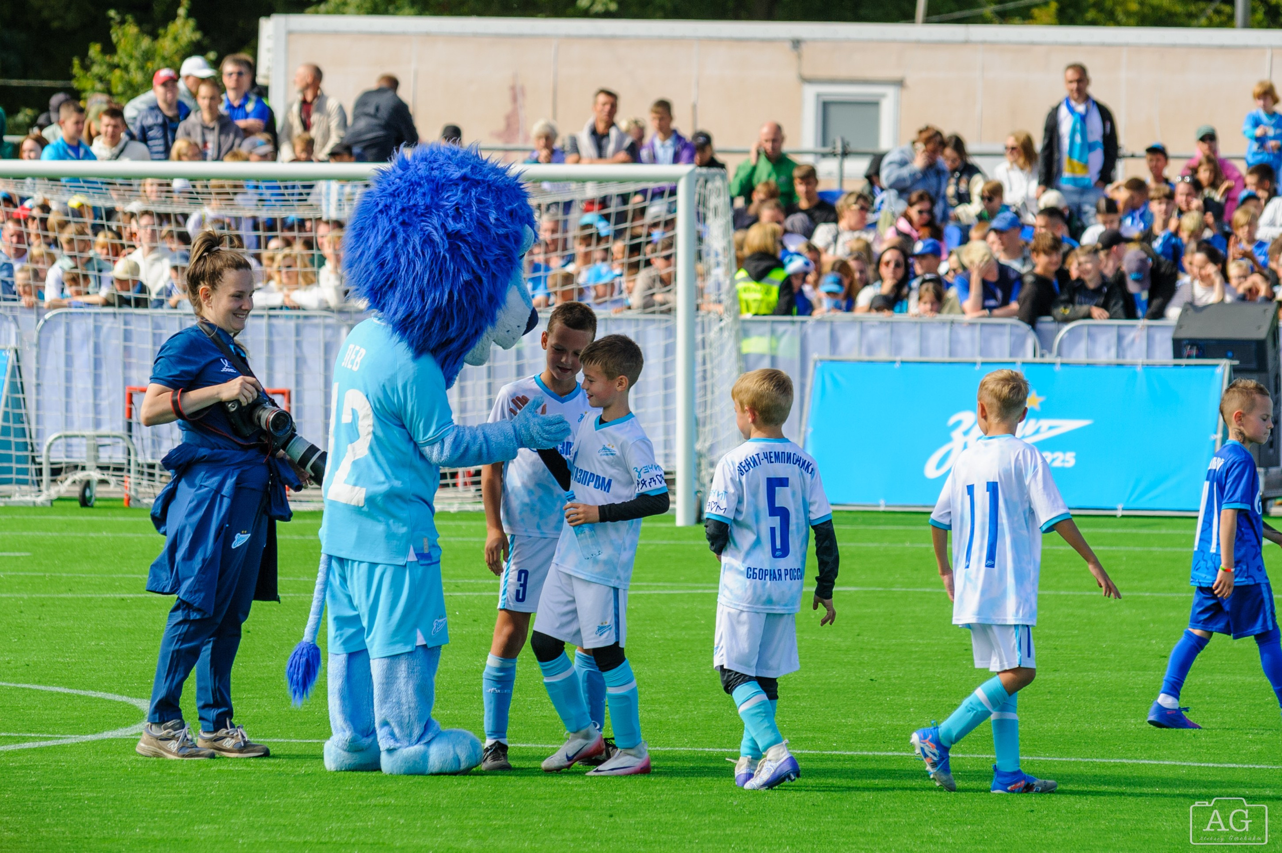 Открытая тренировка ФК «Зенит». Алексей Горчаков. Фотограф на ваш праздник