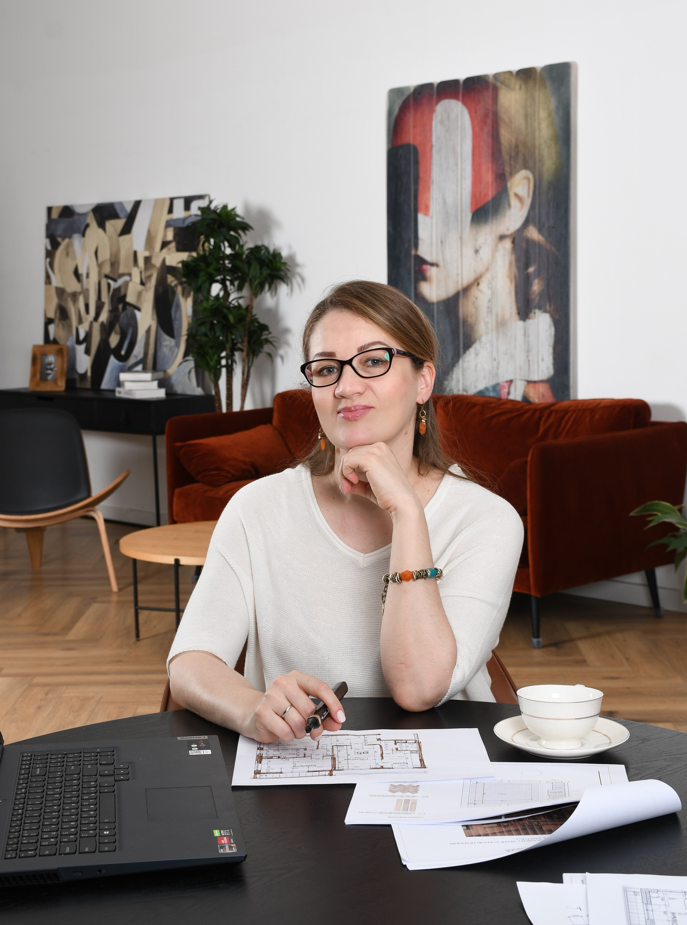 Студийная съемка для страницы дизайнера. В созвучии с природой. Фотограф Светлана В. Пронина, Москва