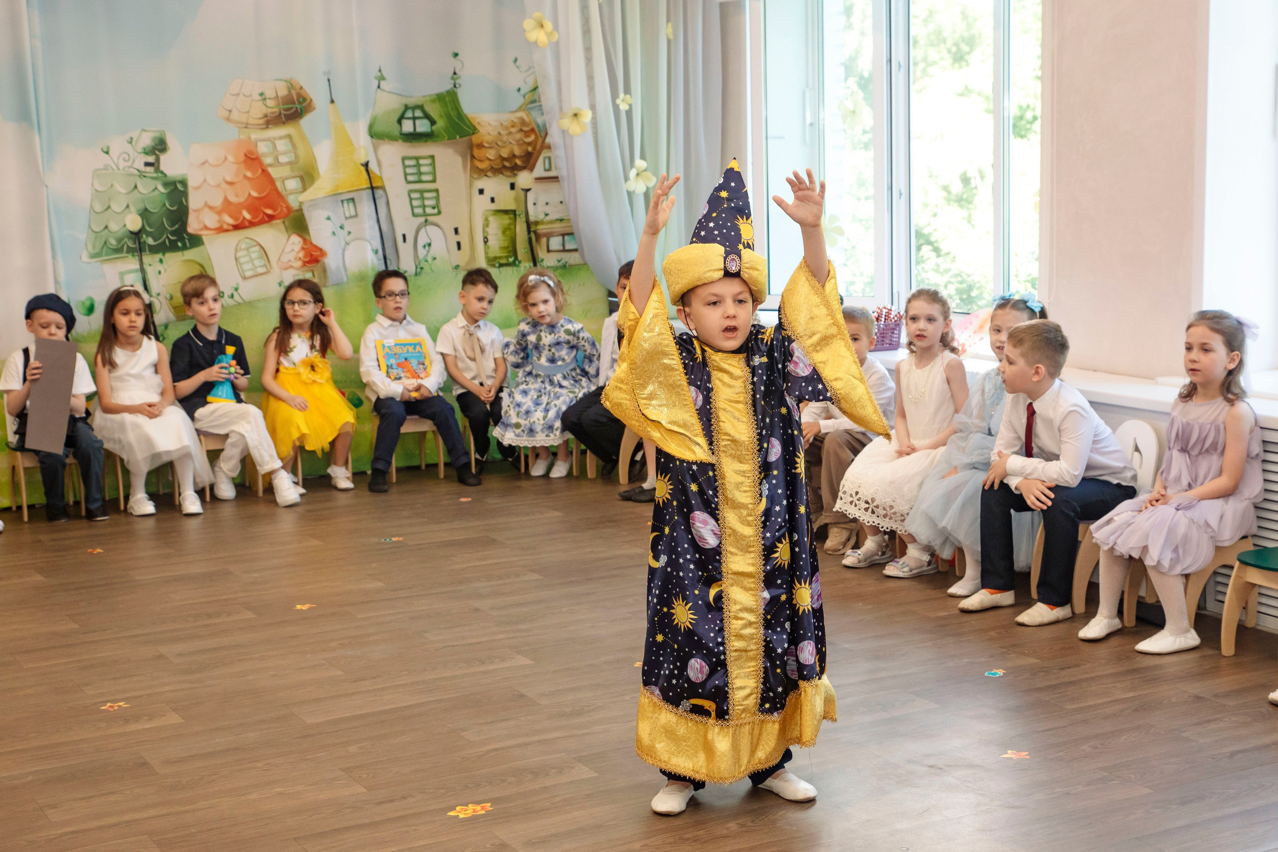Выпускной в детском саду Маргаритка Курчатовская школа. Фотограф в Москве Яна Полосина