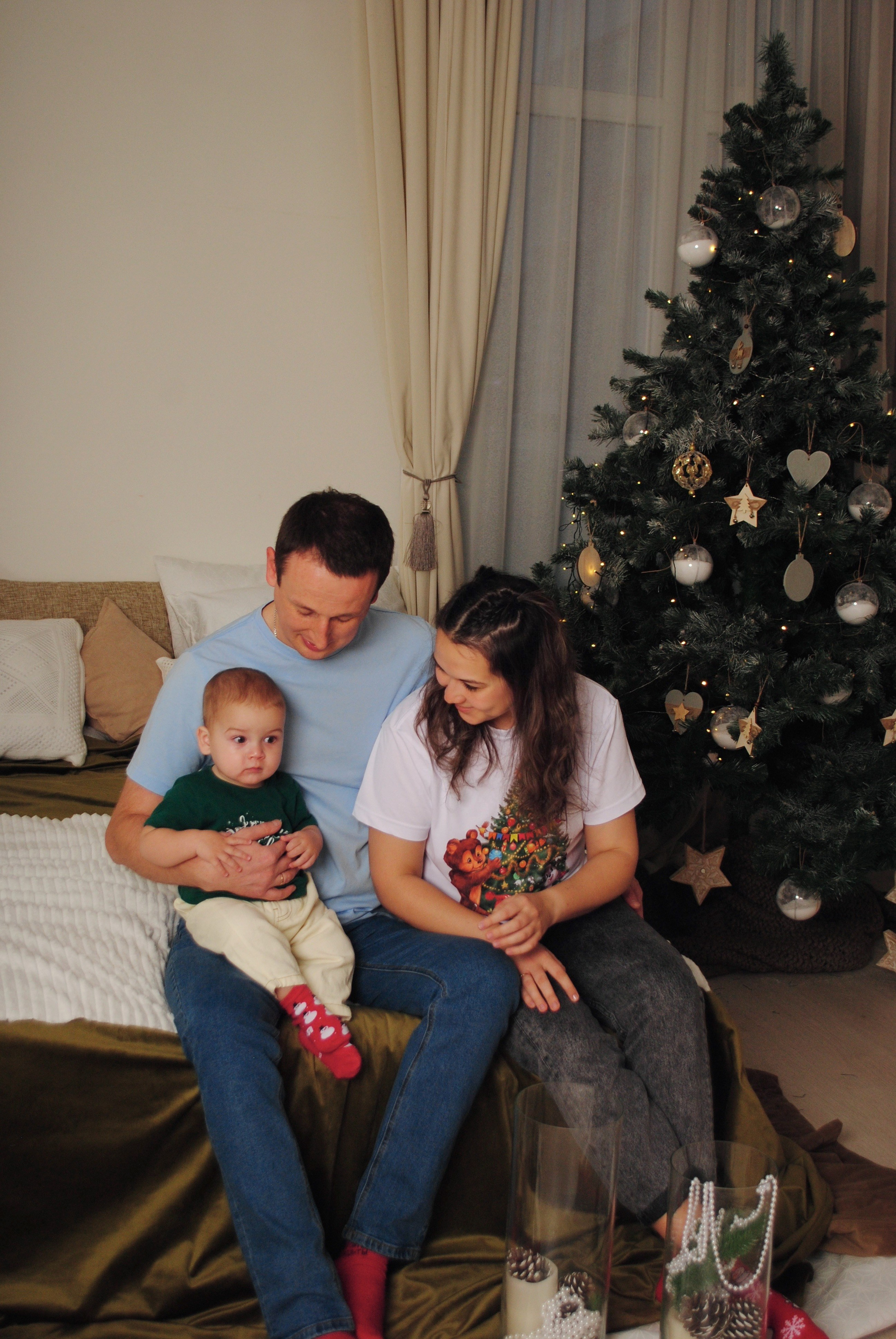 Дарья и семья. Фотограф Мария Мусаелян