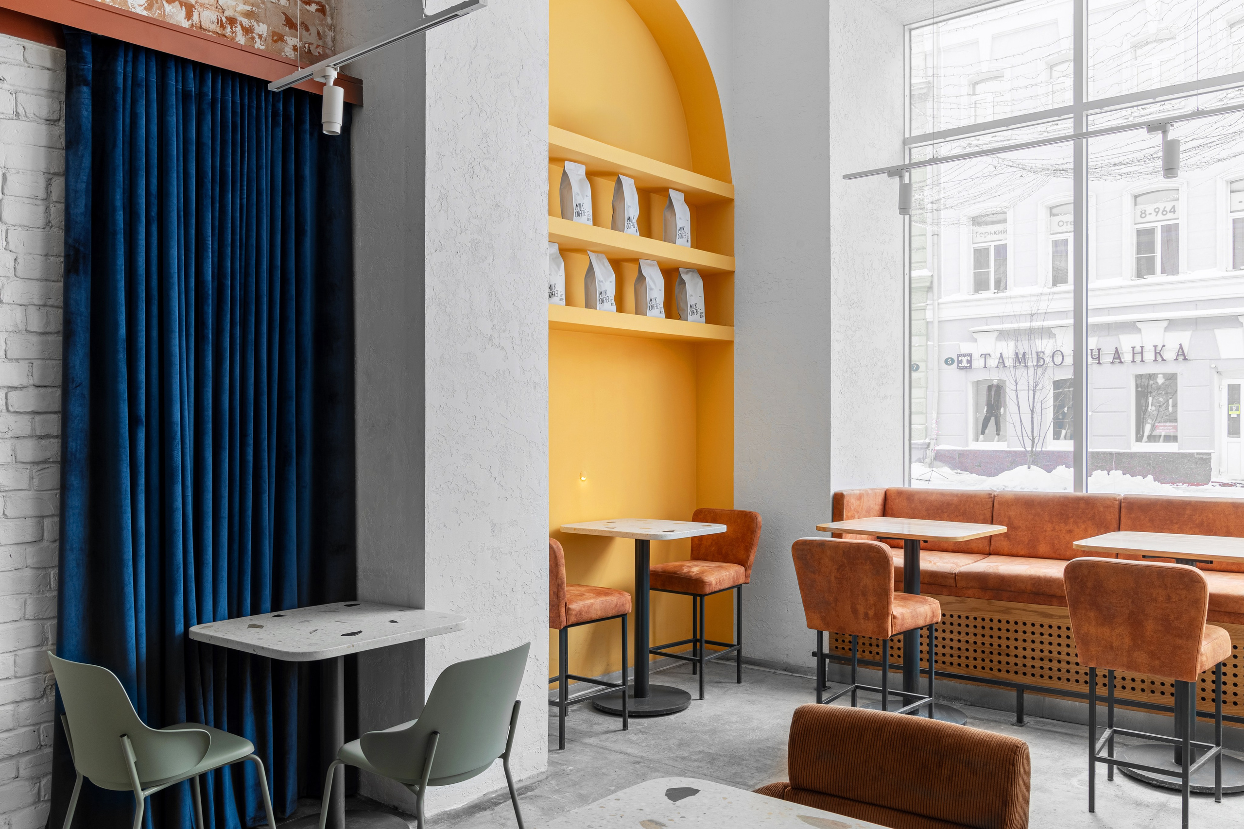 Кофейня верхушка кофе. Интерьерный фотограф в Нижнем Новгороде и Москве Владимир Гудков