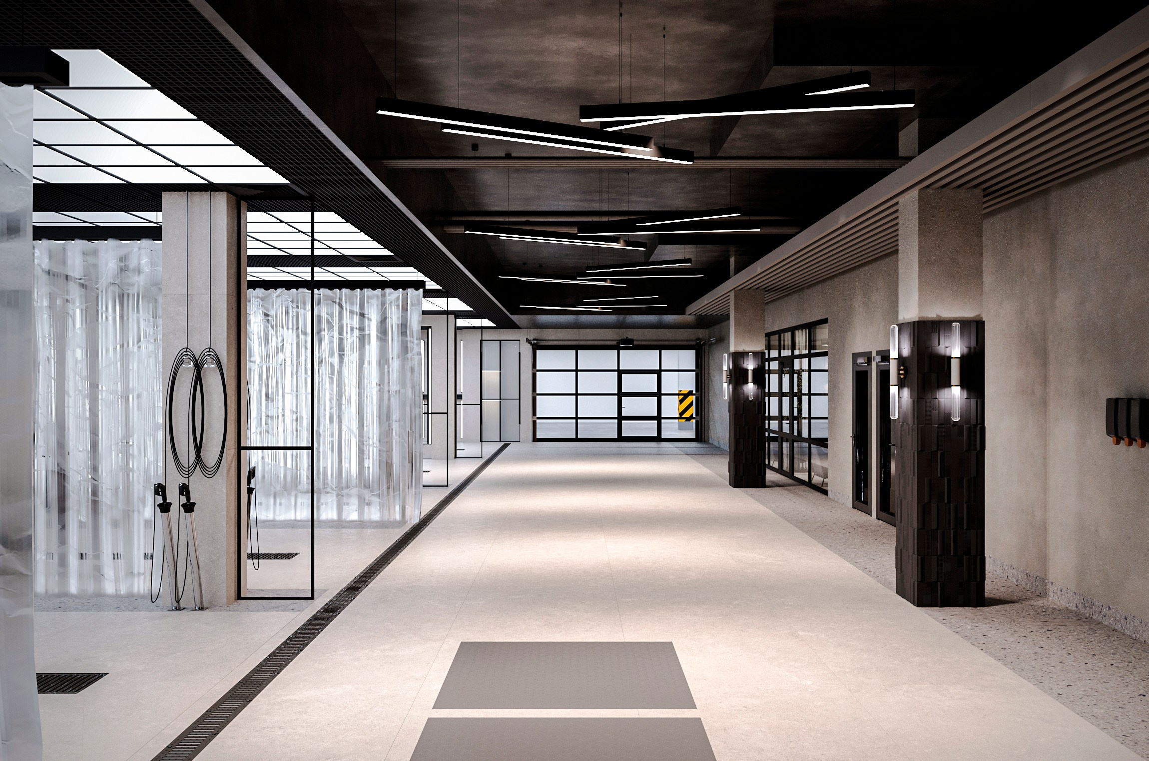 Royal Carwash — Автомоечно-детейлинговый комплекс, г. Астана. Дизайн интерьера и экстерьера в Санкт-Петербурге Яна Емельянова