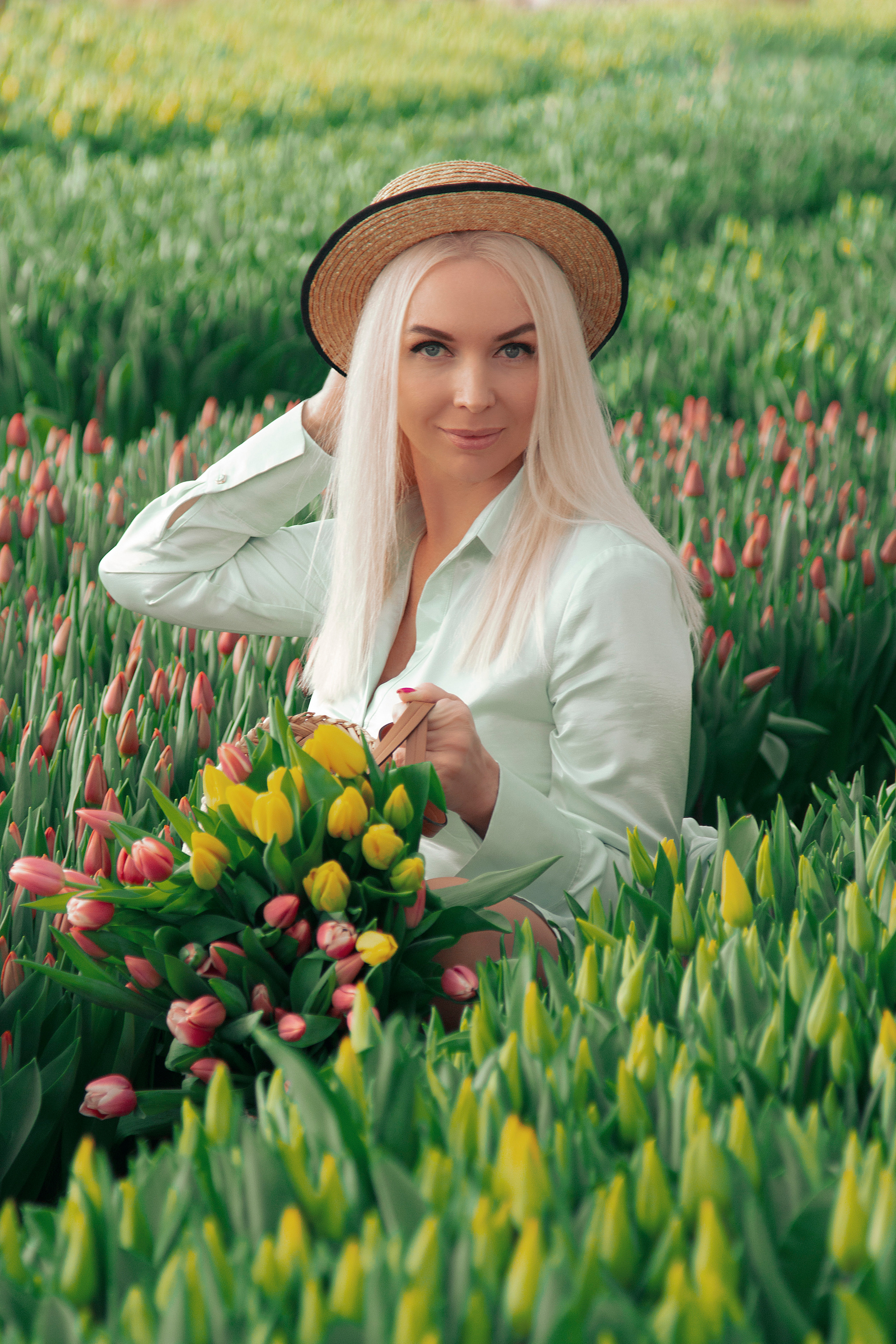 Фотодень в теплице с тюльпанами. Фотограф Ольга Бобб Нижний Новгород