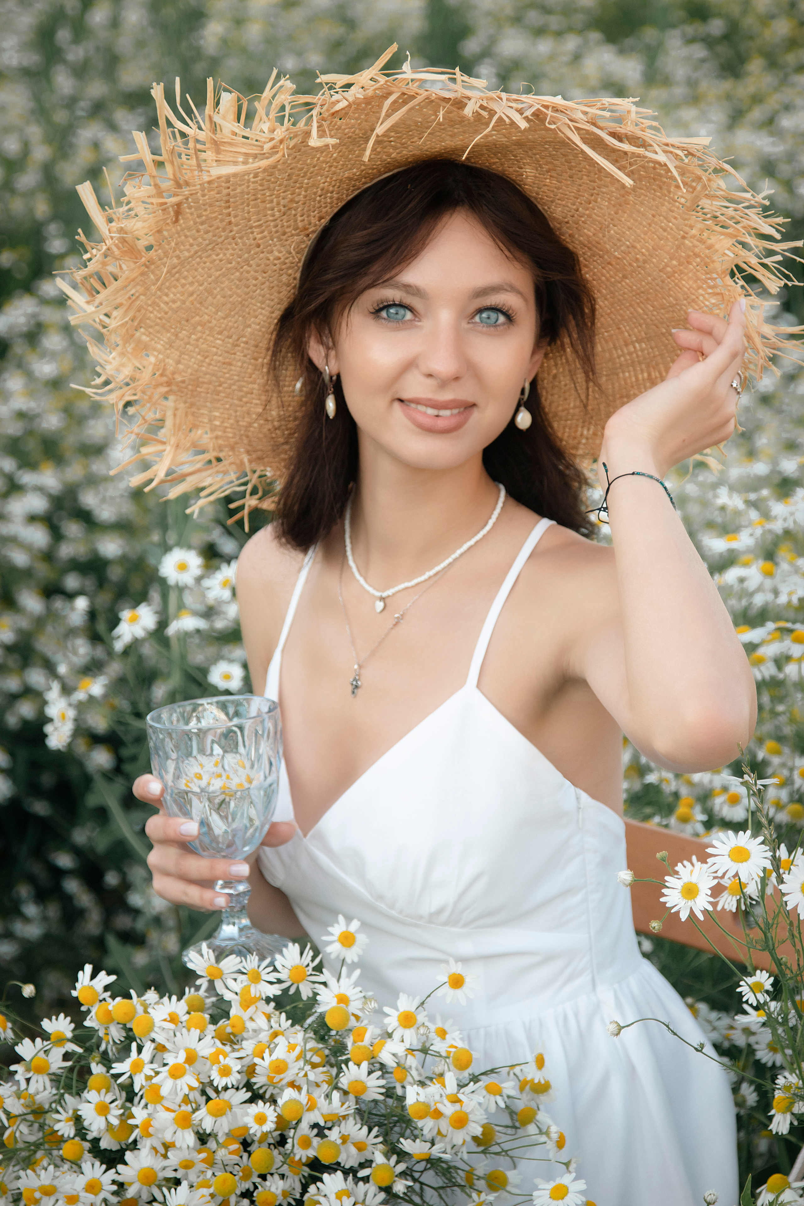 Ксюша в ромашках. Фотограф Ольга Бобб Нижний Новгород