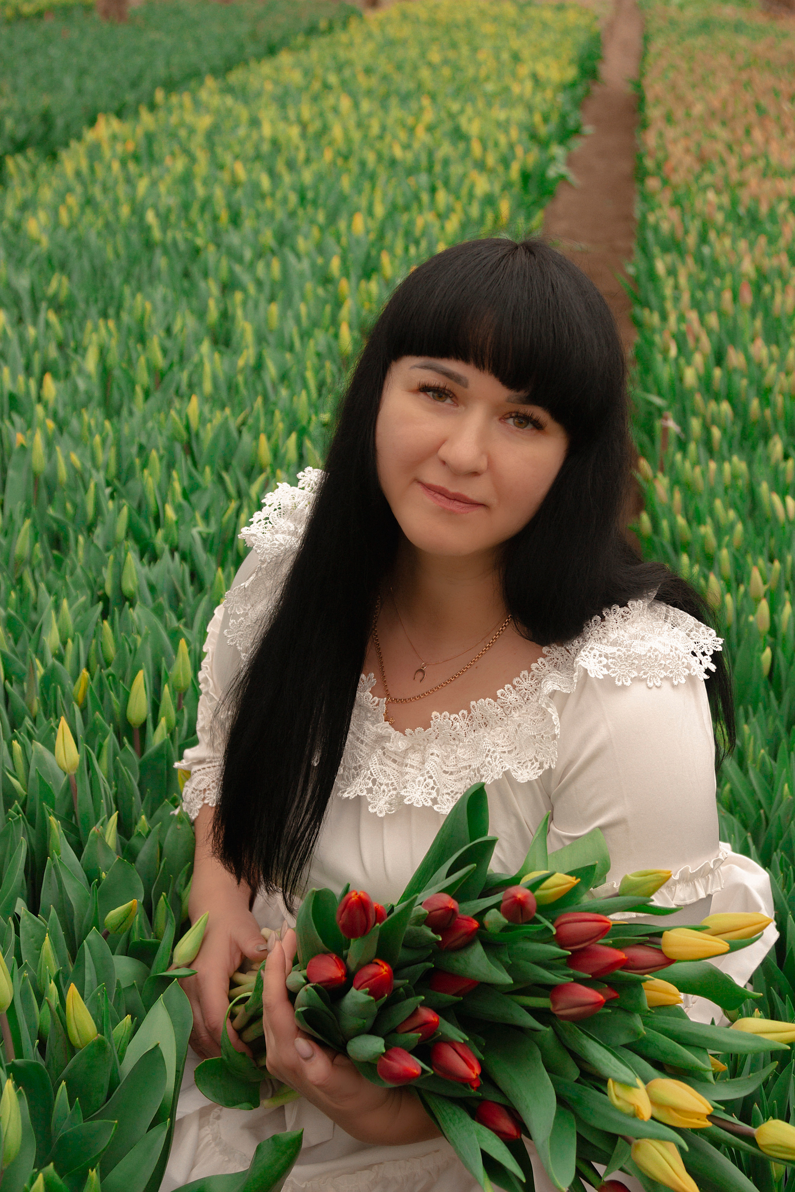 Фотодень в теплице с тюльпанами. Фотограф Ольга Бобб Нижний Новгород