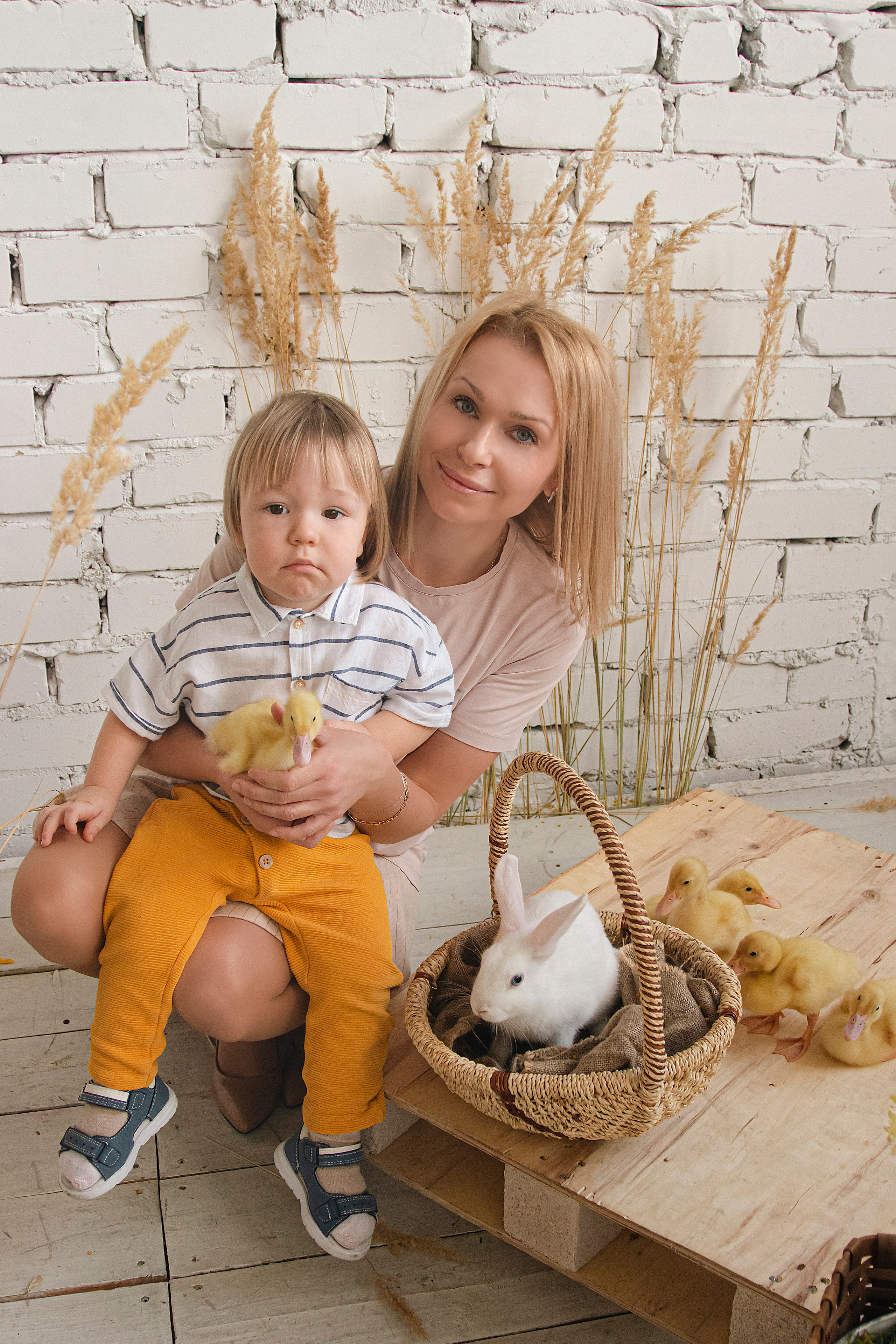 Фотодень с кроликами и утятами. Фотограф Ольга Бобб Нижний Новгород
