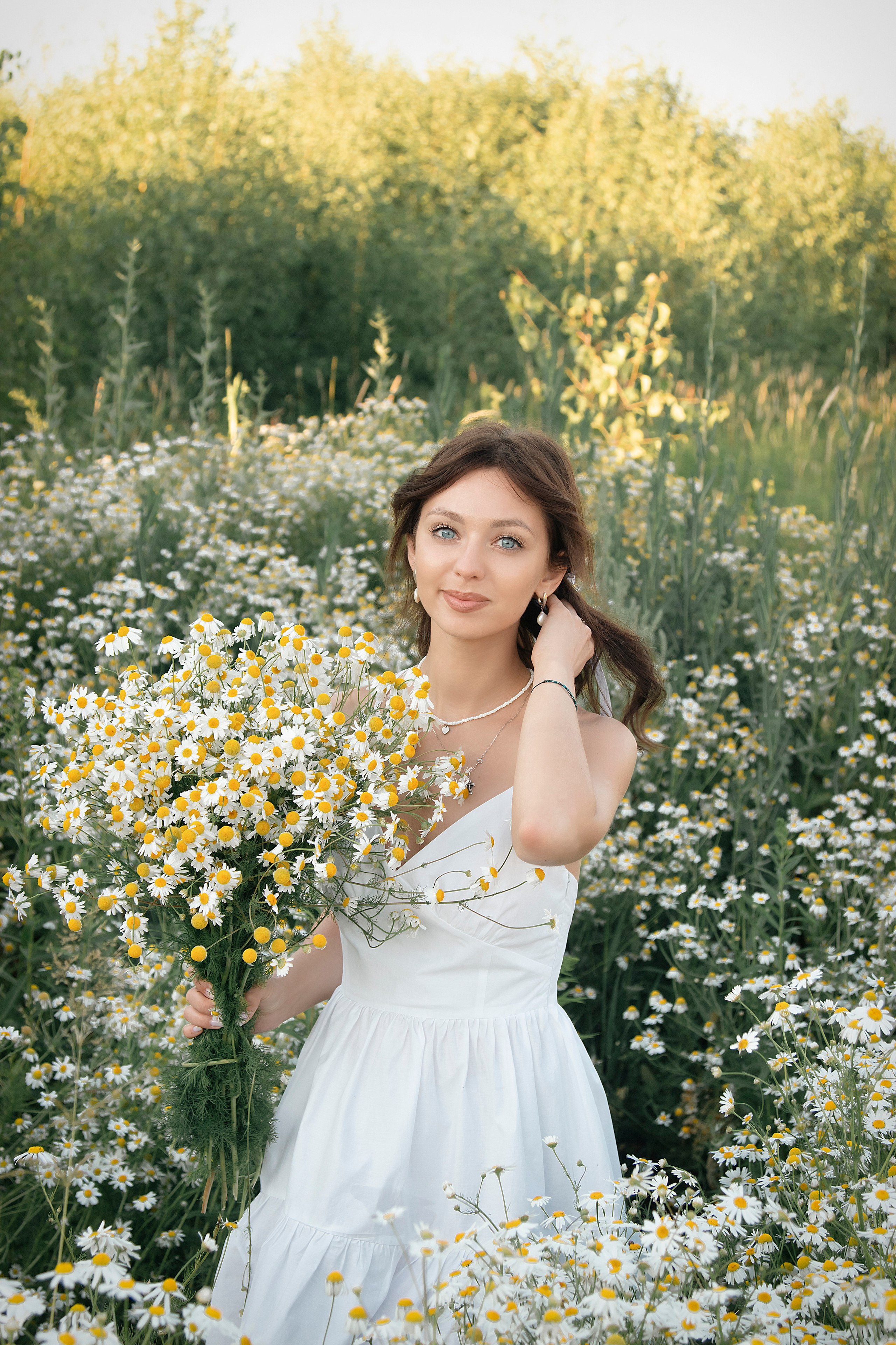 Ксюша в ромашках. Фотограф Ольга Бобб Нижний Новгород
