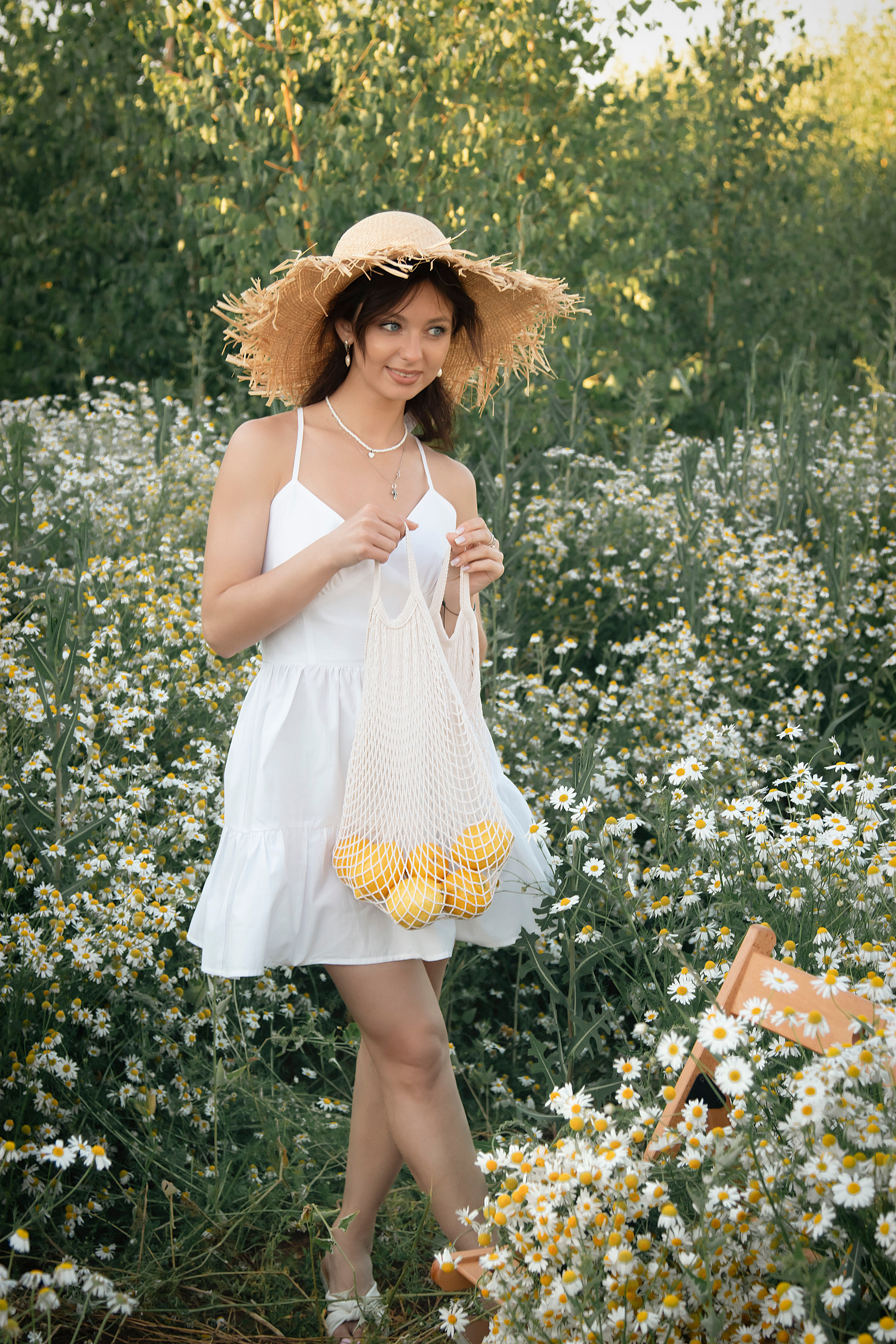 Ксюша в ромашках. Фотограф Ольга Бобб Нижний Новгород