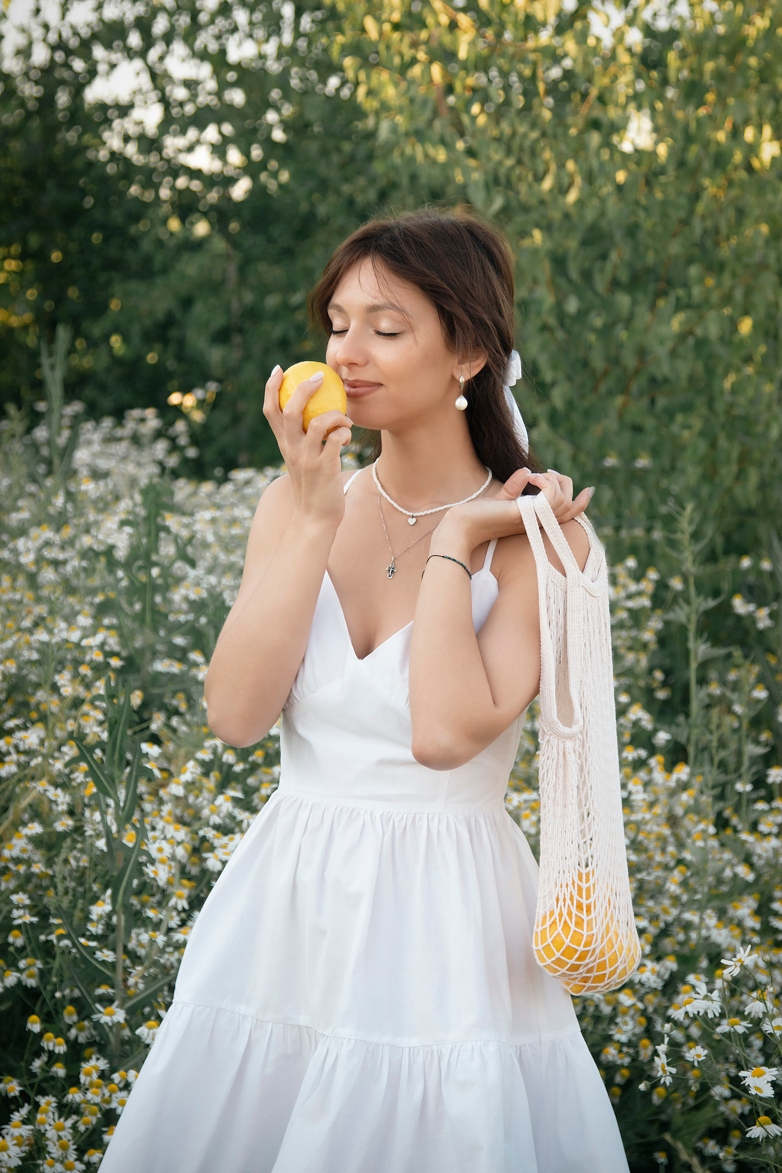 Ксюша в ромашках. Фотограф Ольга Бобб Нижний Новгород