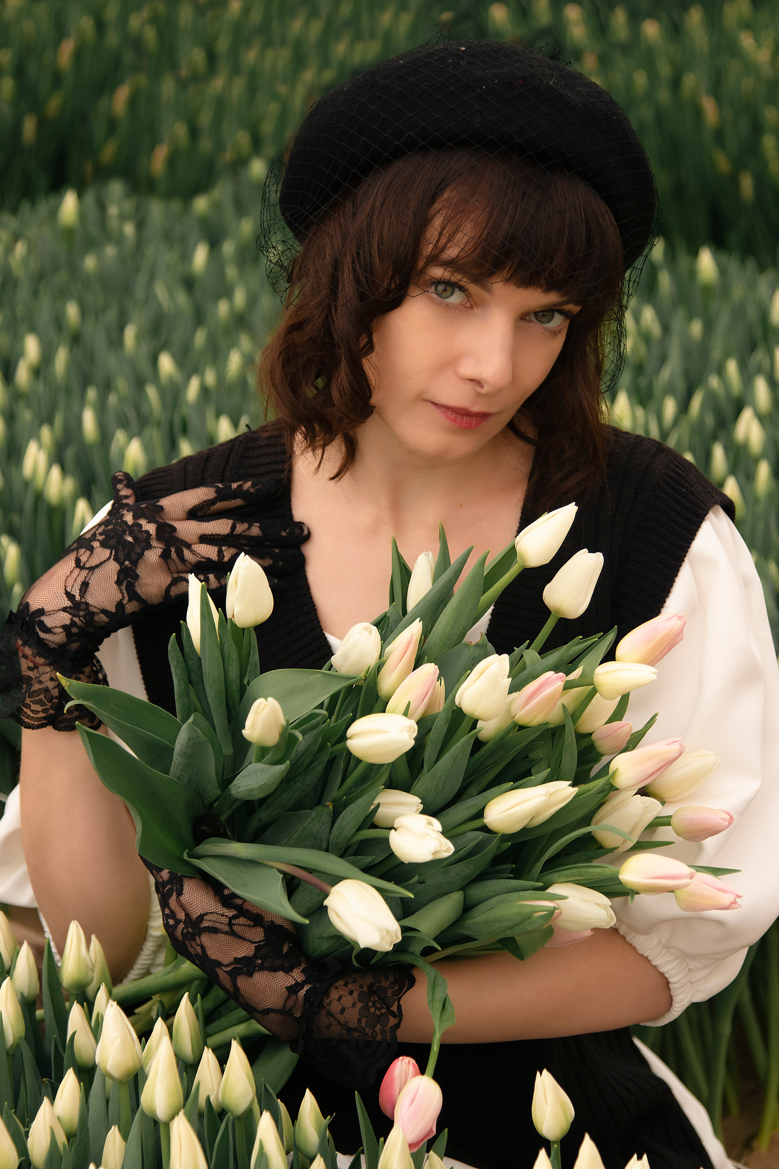 Фотодень в теплице с тюльпанами. Фотограф Ольга Бобб Нижний Новгород