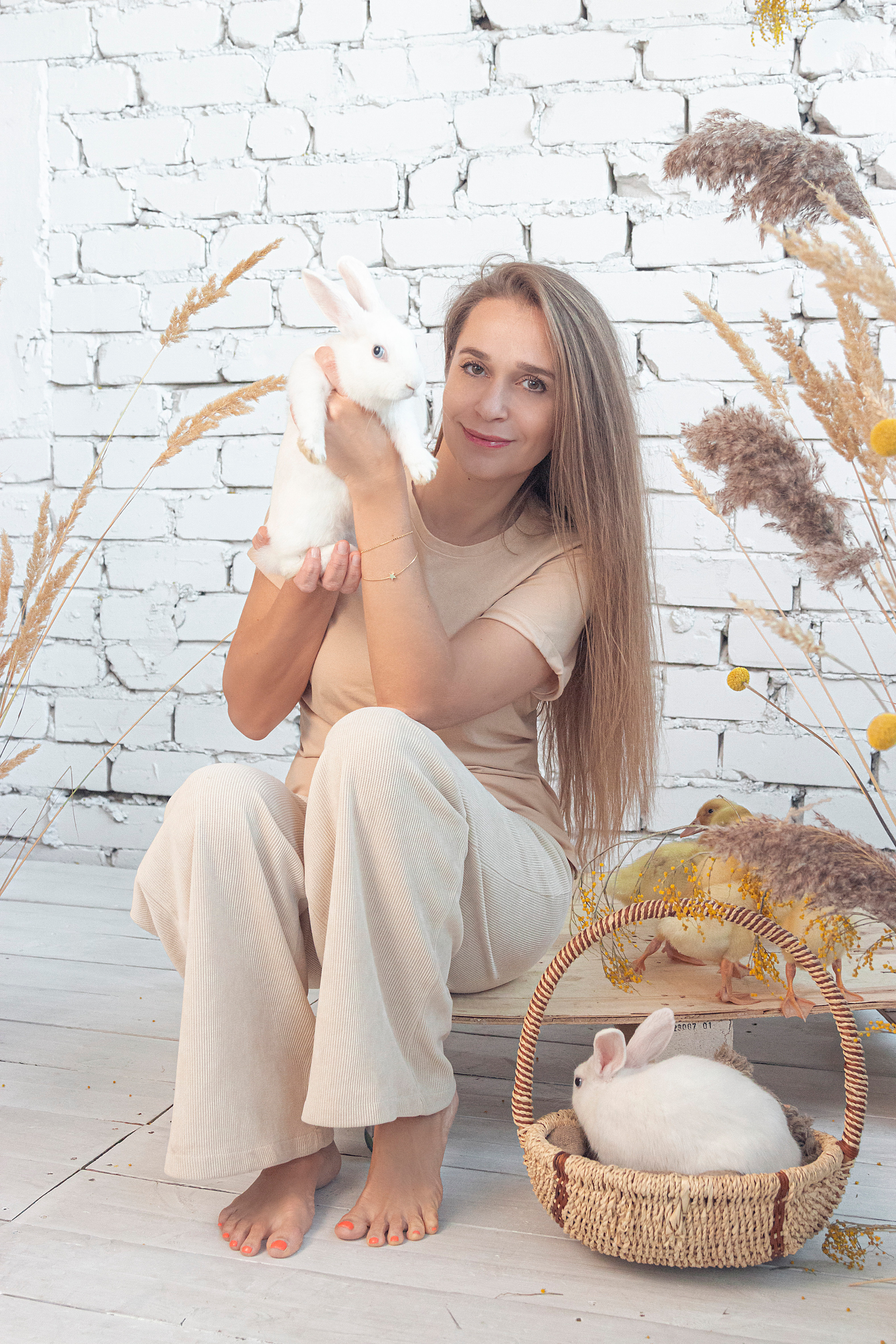 Фотодень с кроликами и утятами. Фотограф Ольга Бобб Нижний Новгород