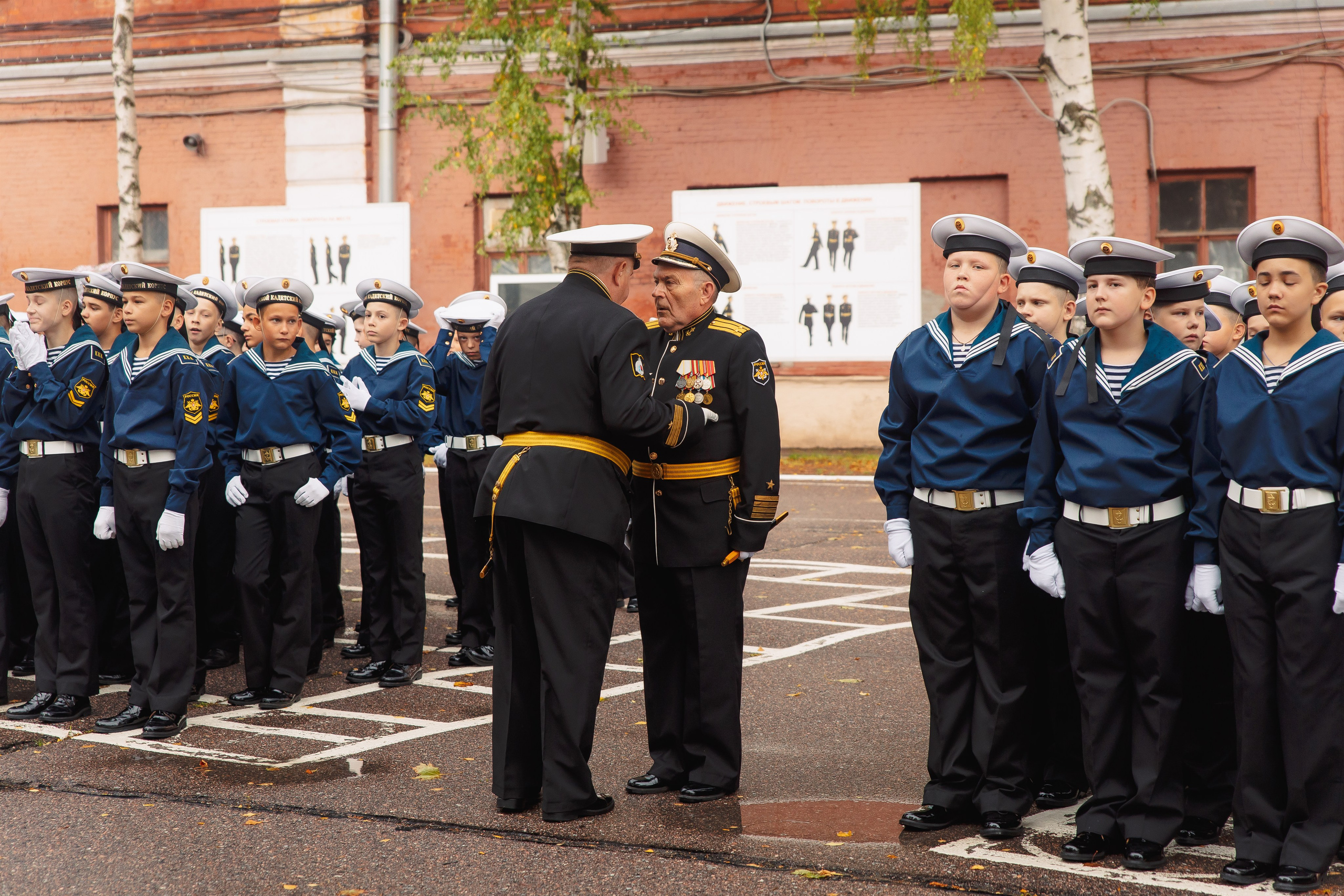 Кадетский корпус. Линейка. Фотограф в Кронштадте и Санкт-Петербурге Анастасия Коваленко