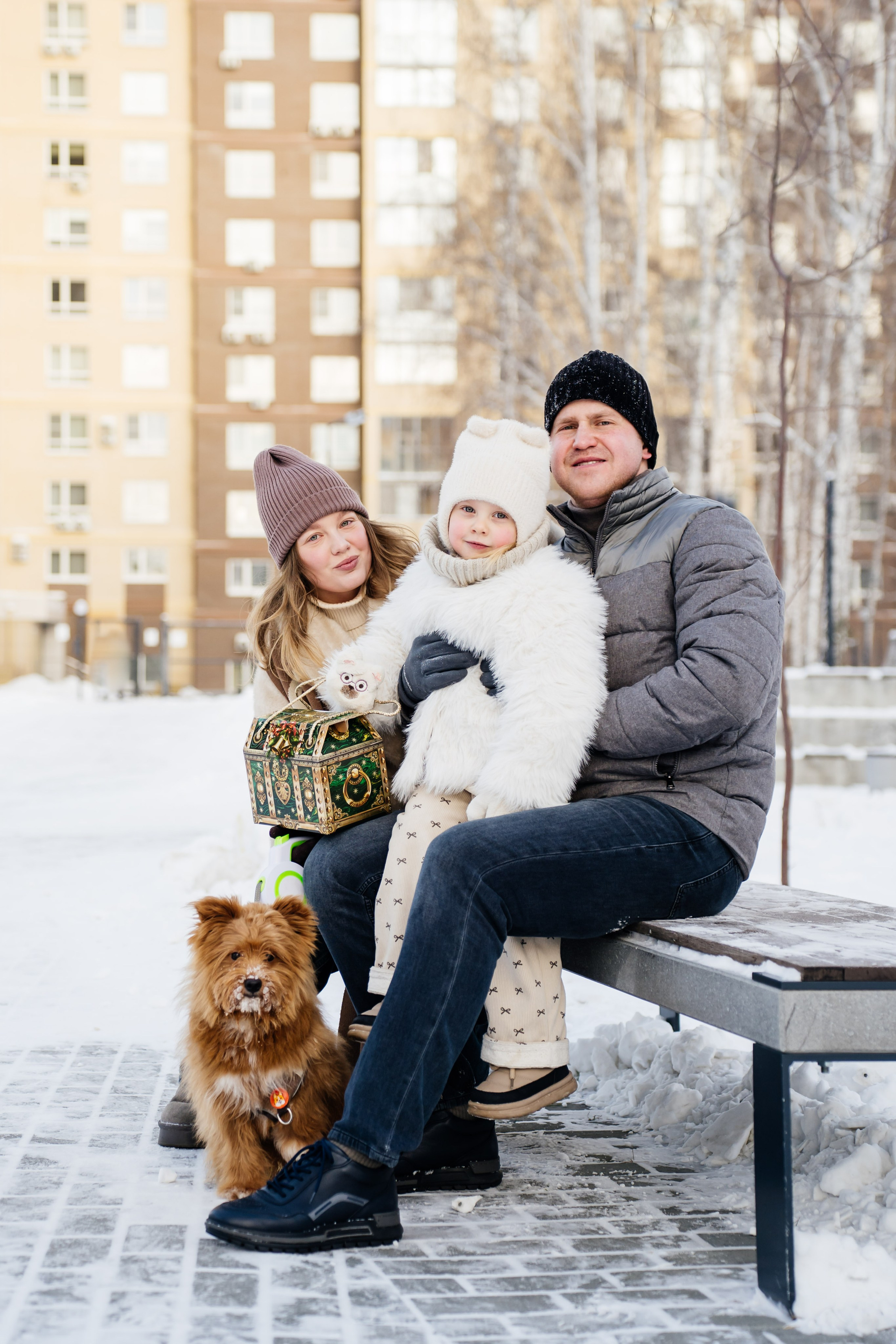 Зимняя прогулка. Видеограф и Фотограф в Челябинске Ксения и Владимир Рюмины