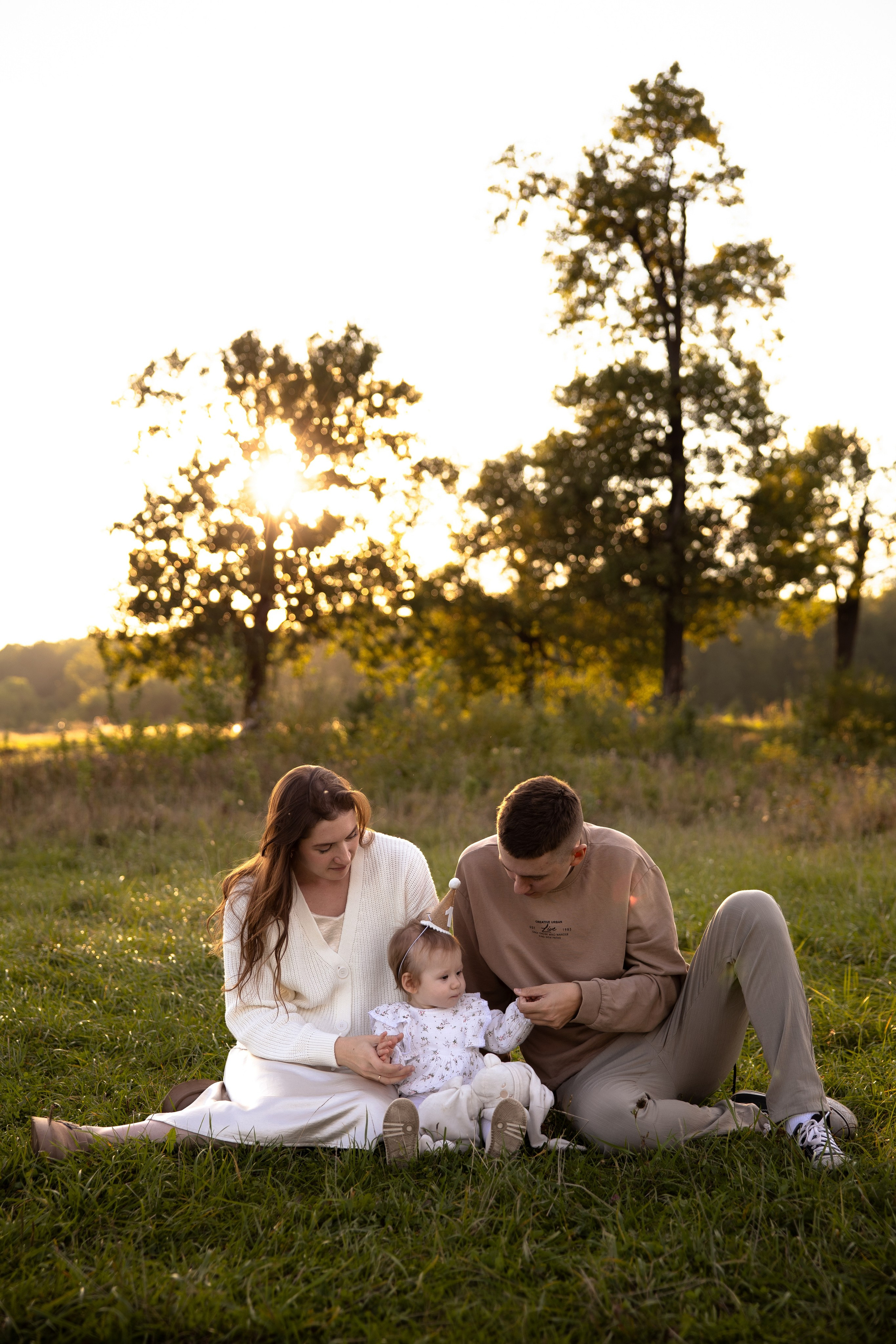 Семейная съемка на природе. Фотограф Ломакина Анастасия