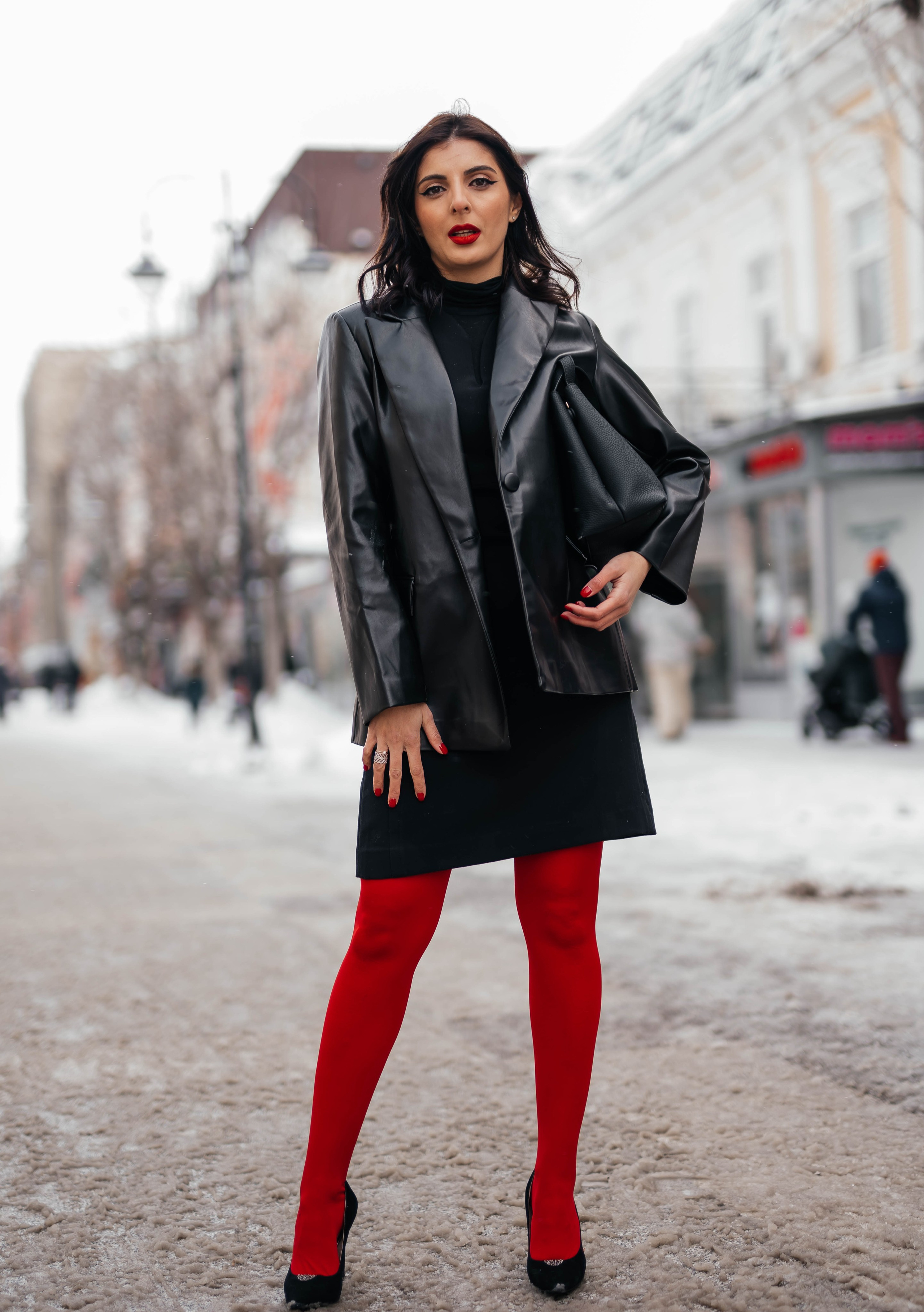 Фотосессия зима в городе. Свадебный фотограф в Саратове и Москве Гусейнова Рухия