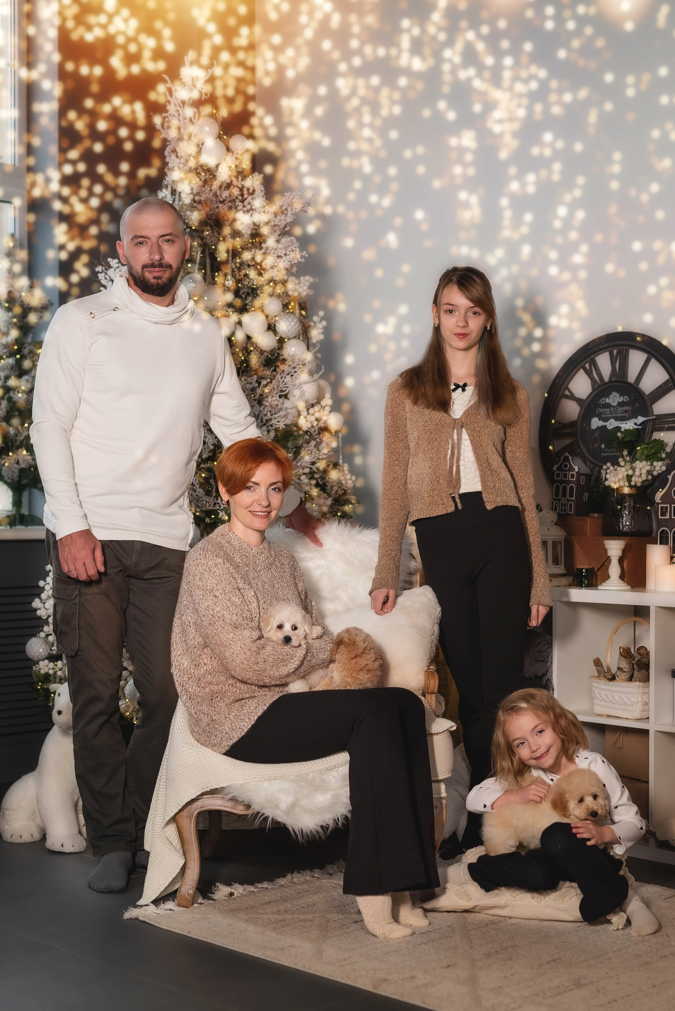 Фотосессия с бишонами. Семейный, детский фотограф в Воронеже Анна Никитина