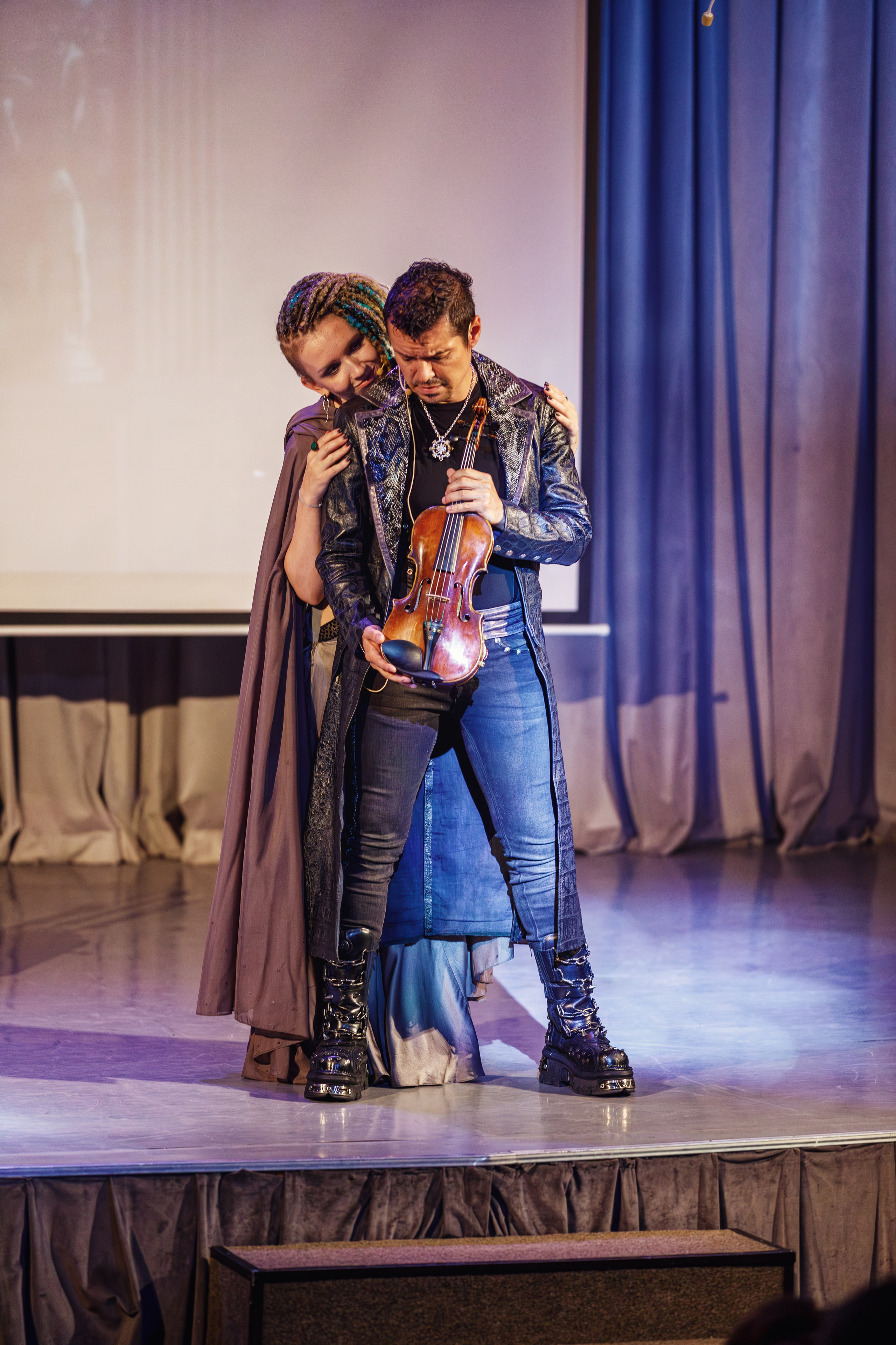 Мюзикл. Скрипка Паганини. Бэкстейдж. Фотограф портретист в Троицке и Москве Иван Парусиди
