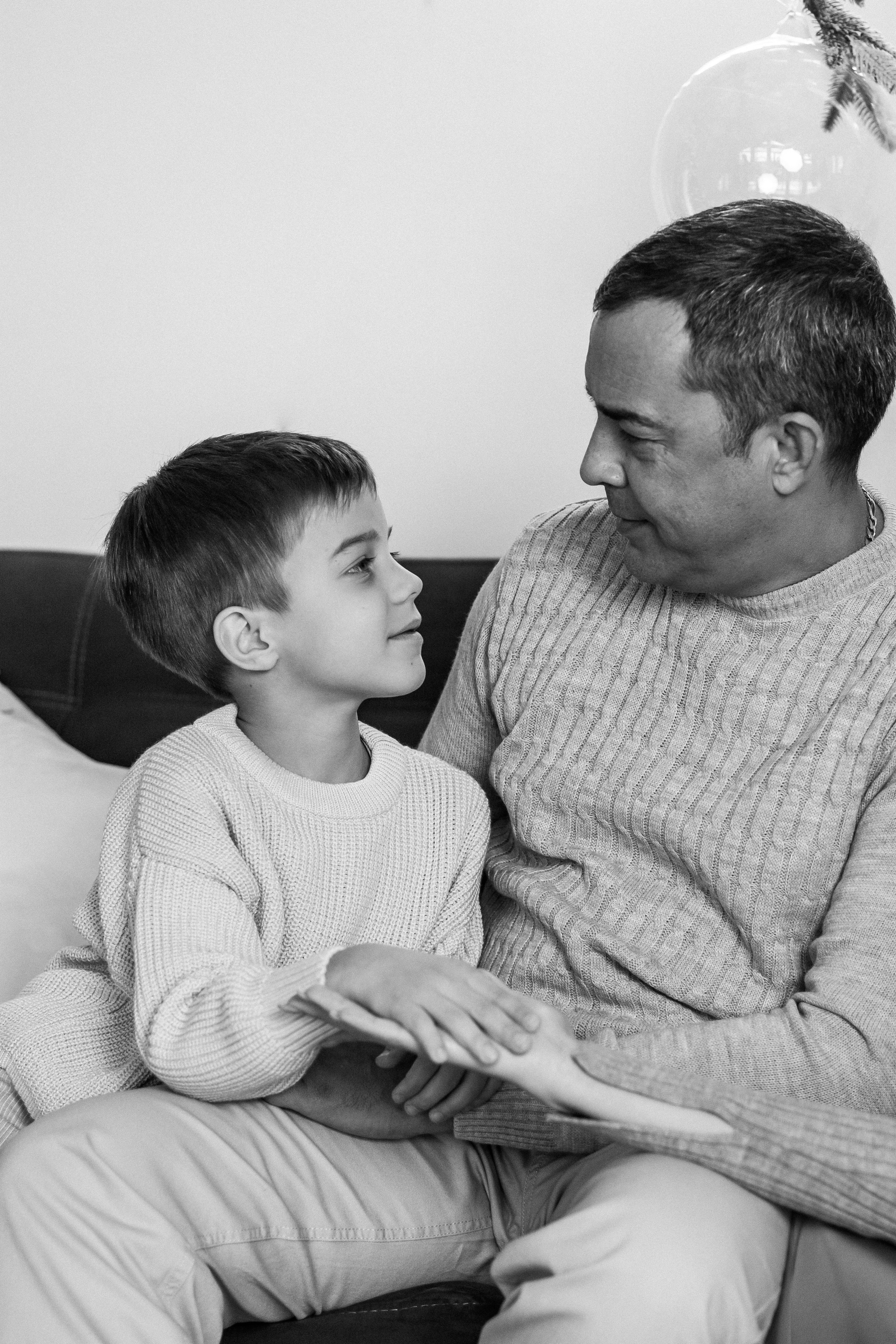 Новогодняя семейная фотосессия Дода. Семейный и детский фотограф Кущ Наташа