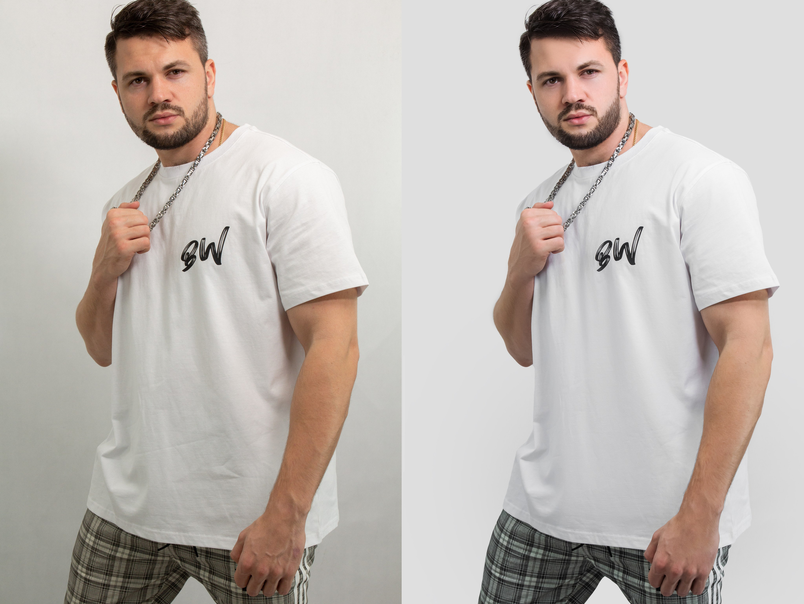 Для рекламы спортивной одежды и питания