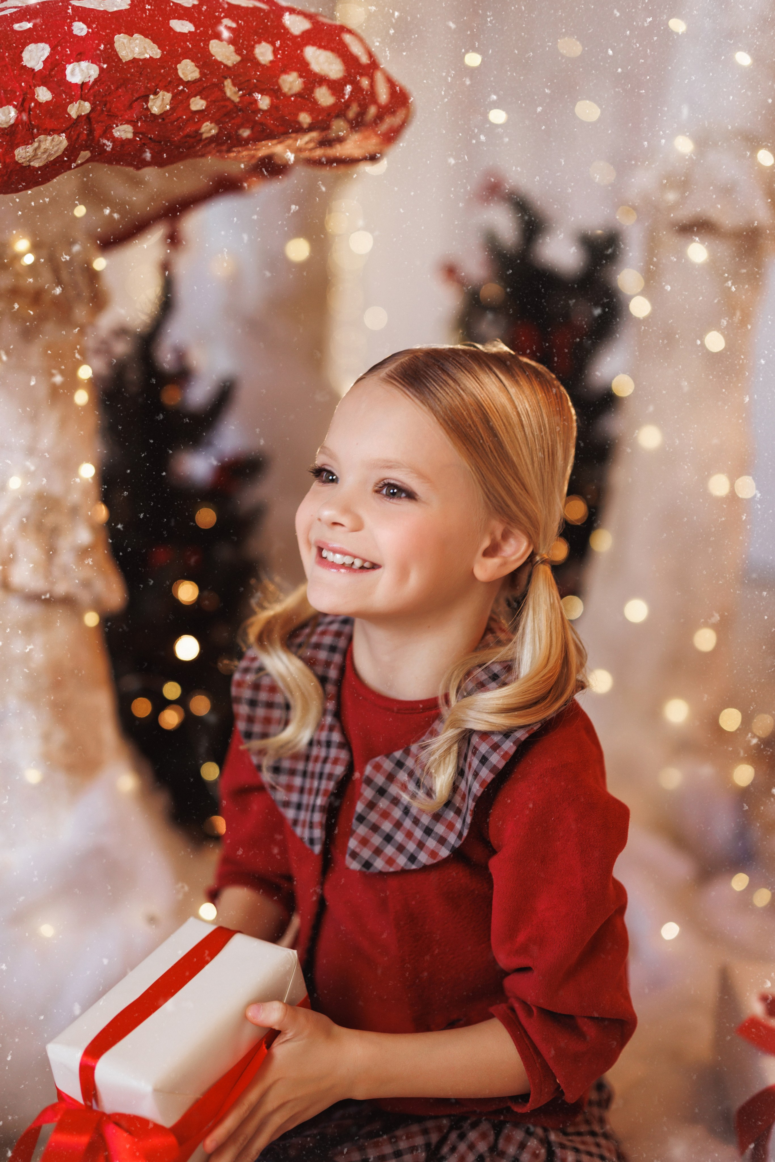 Детская новогодняя фотосессия в фотостудии «Alice», город Краснодар. Семейный и детский фотограф в Краснодаре Анна Трашкова