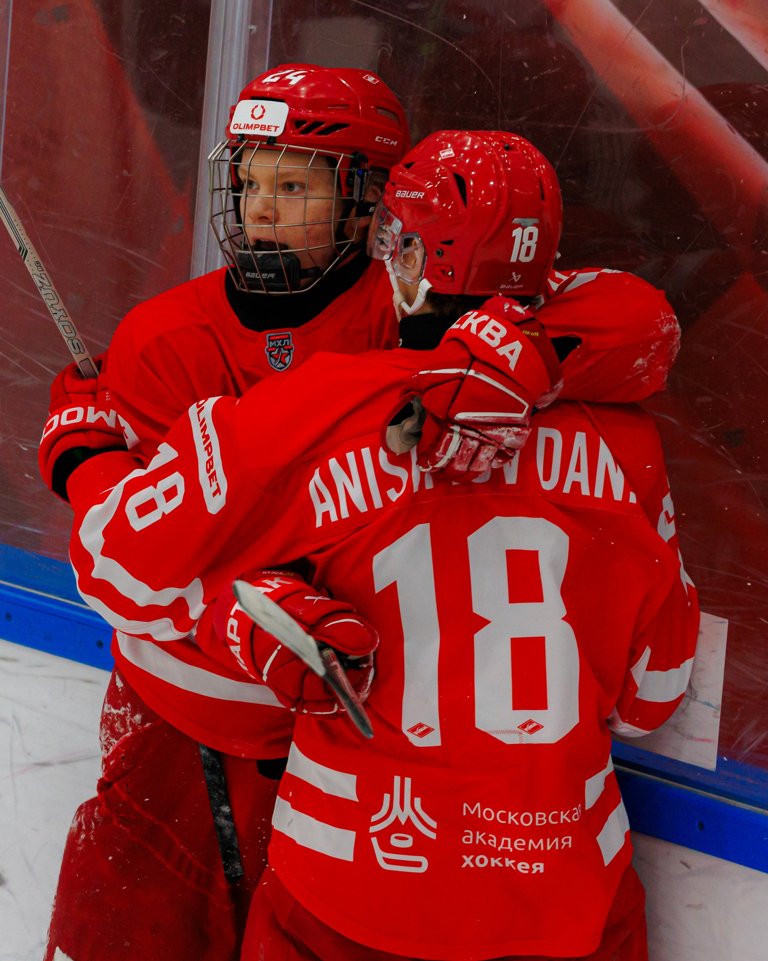 МАТЧ МХЛ. МХК СПАРТАК МАХ — ХК КРЫЛЬЯ СОВЕТОВ. Artem Zenin Photography