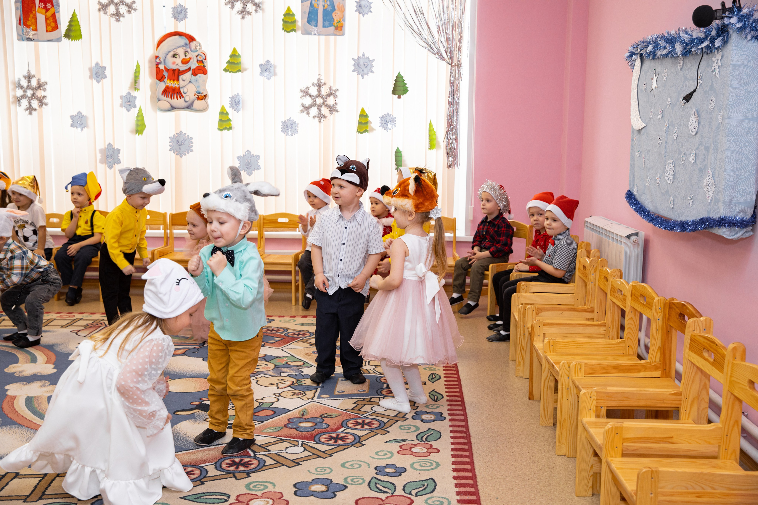 Новогодний утренник Полисадик. Фотограф в Железнодорожном и Балашихе