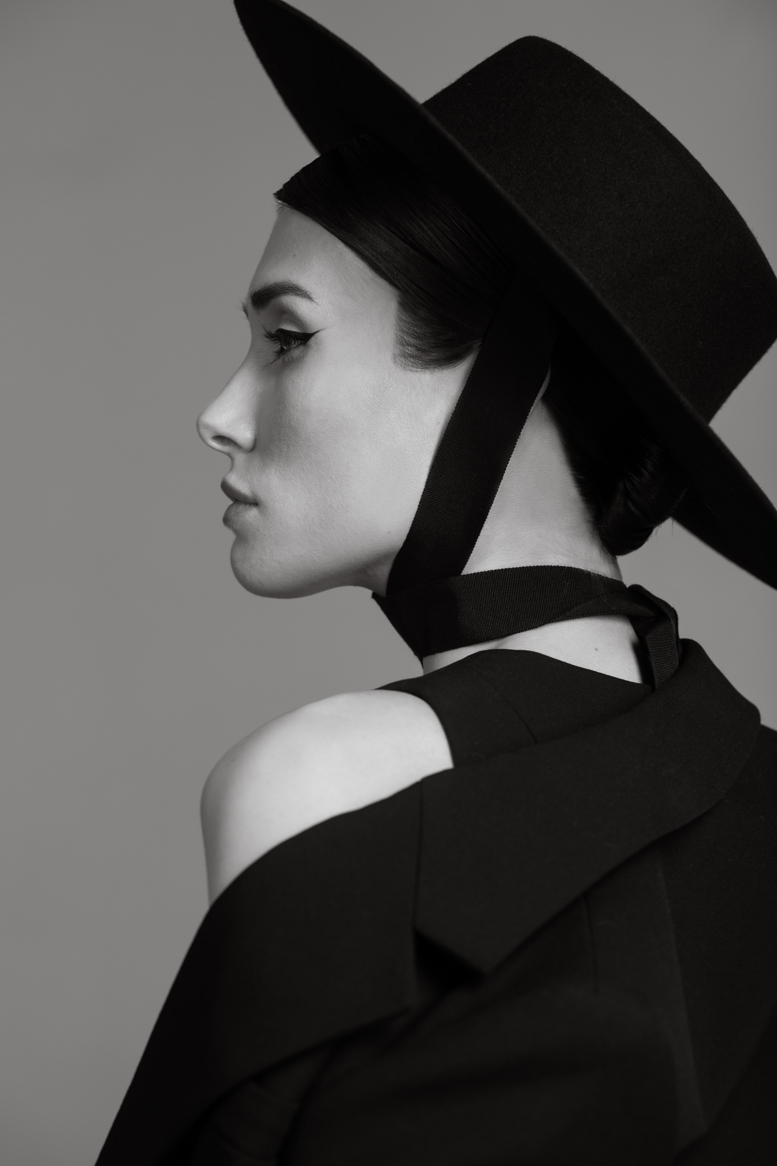 Лера. Чёрно-белый снимок