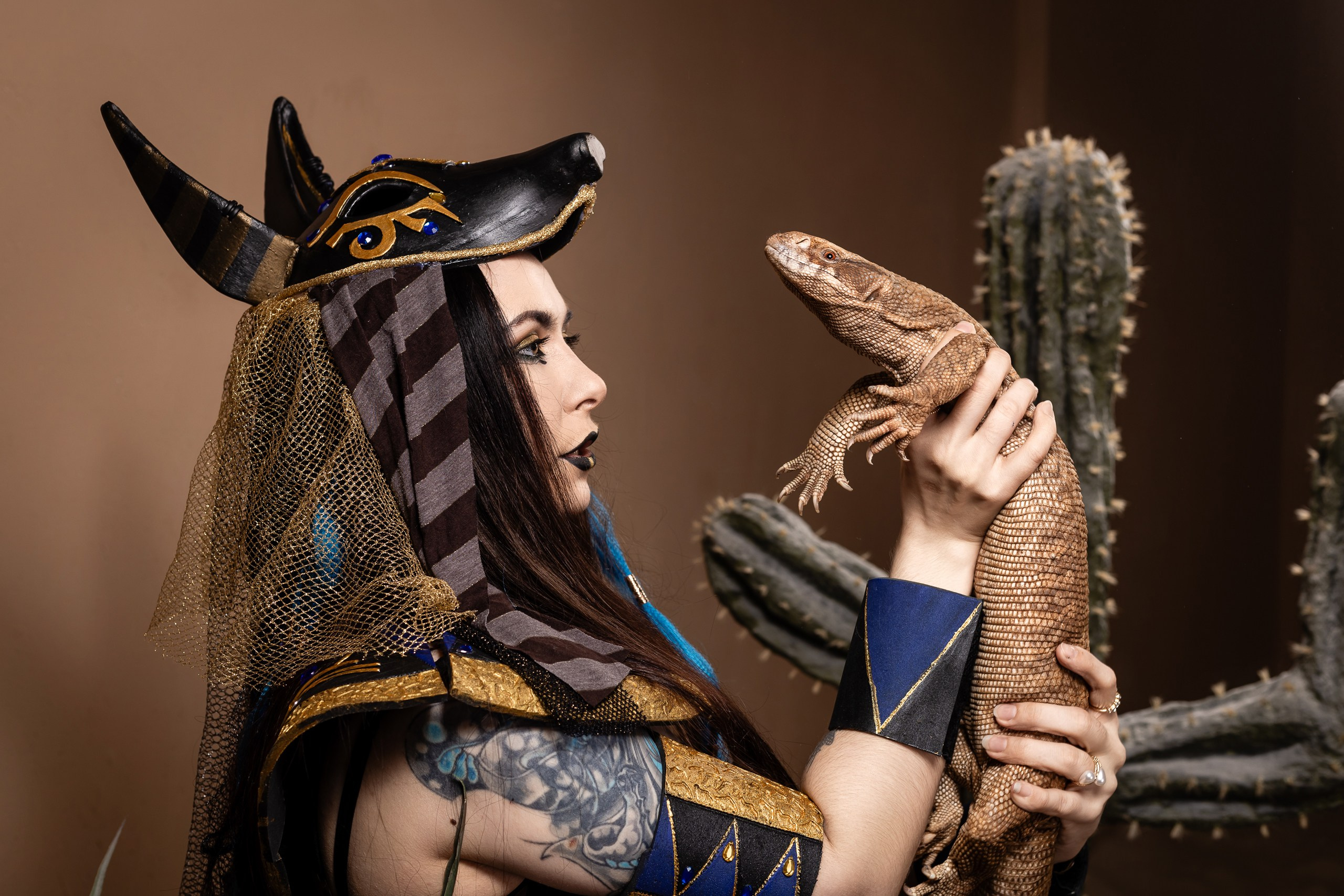 Фотосессия с ящерицами и скорпионами в Восточном стиле. Фотограф в Санкт-Петербурге — Сергей Петров