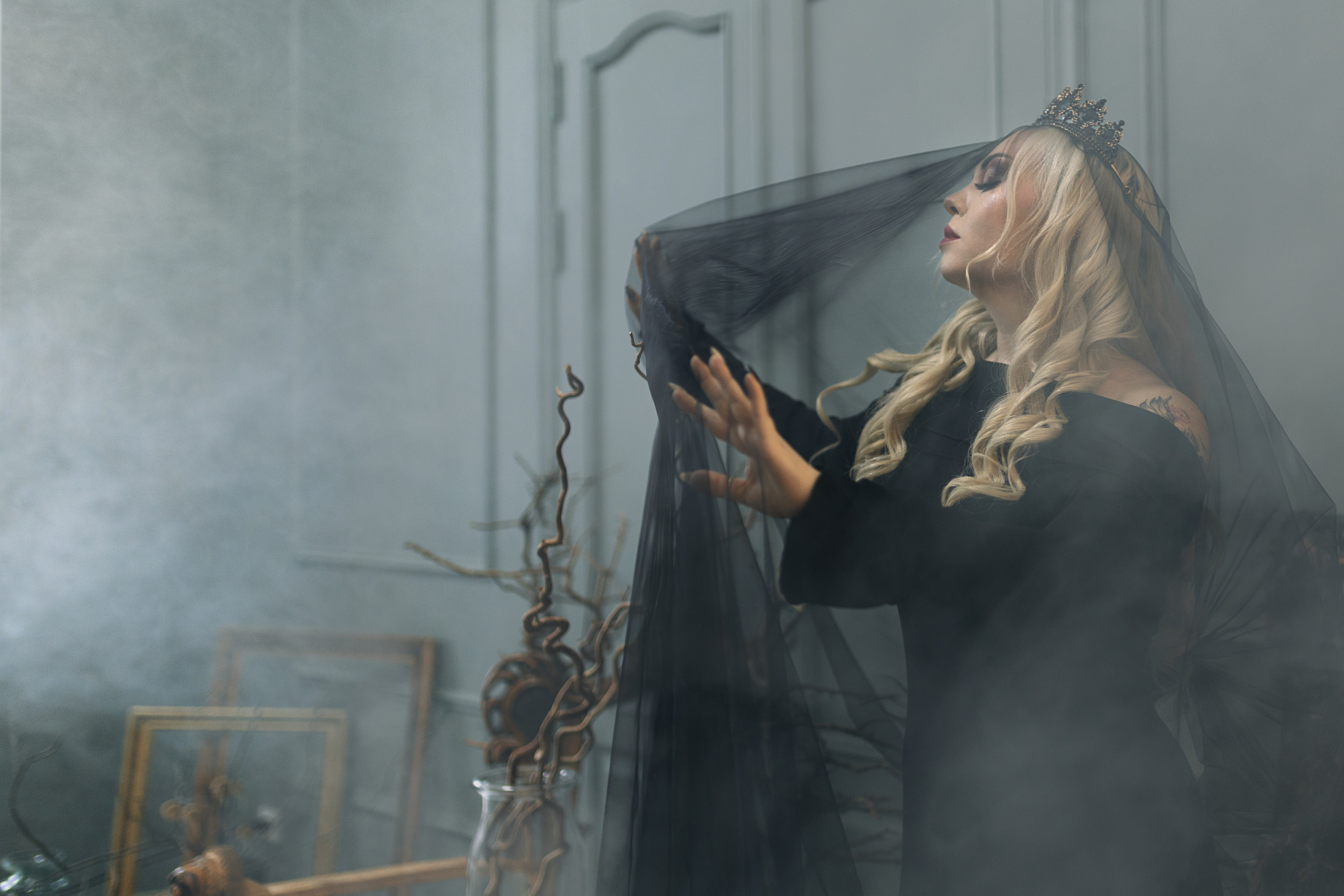 Queen of darkness. Портретный фотограф Кристина Лукьянова