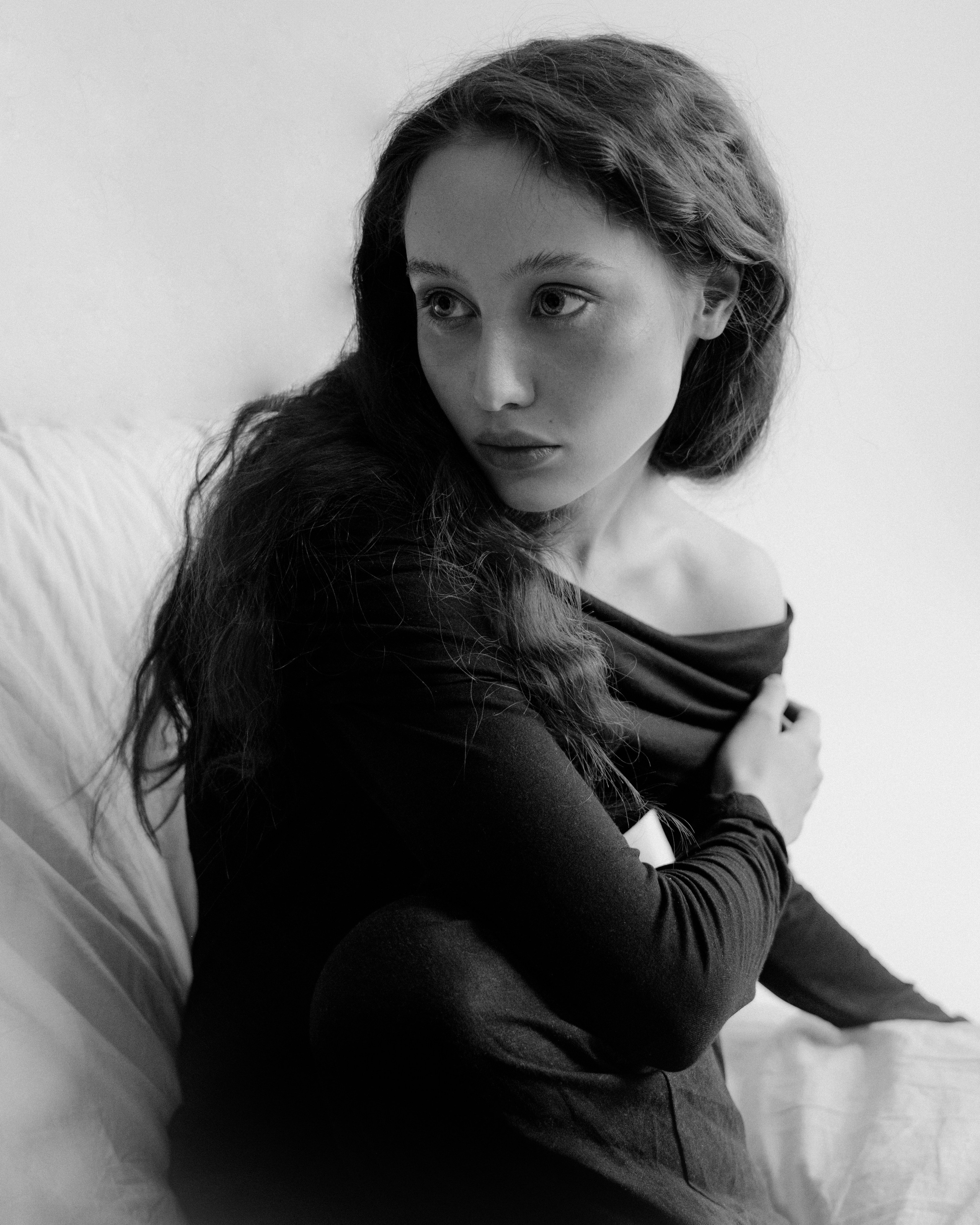 Адель. Студийная фотосессия при дневном свете. Портретный фотограф в Пятигорске Алёна Бурдэ (Железноводск, Кисловодск). Индивидуальная, лавстори, семейная и фотосъемка беременности