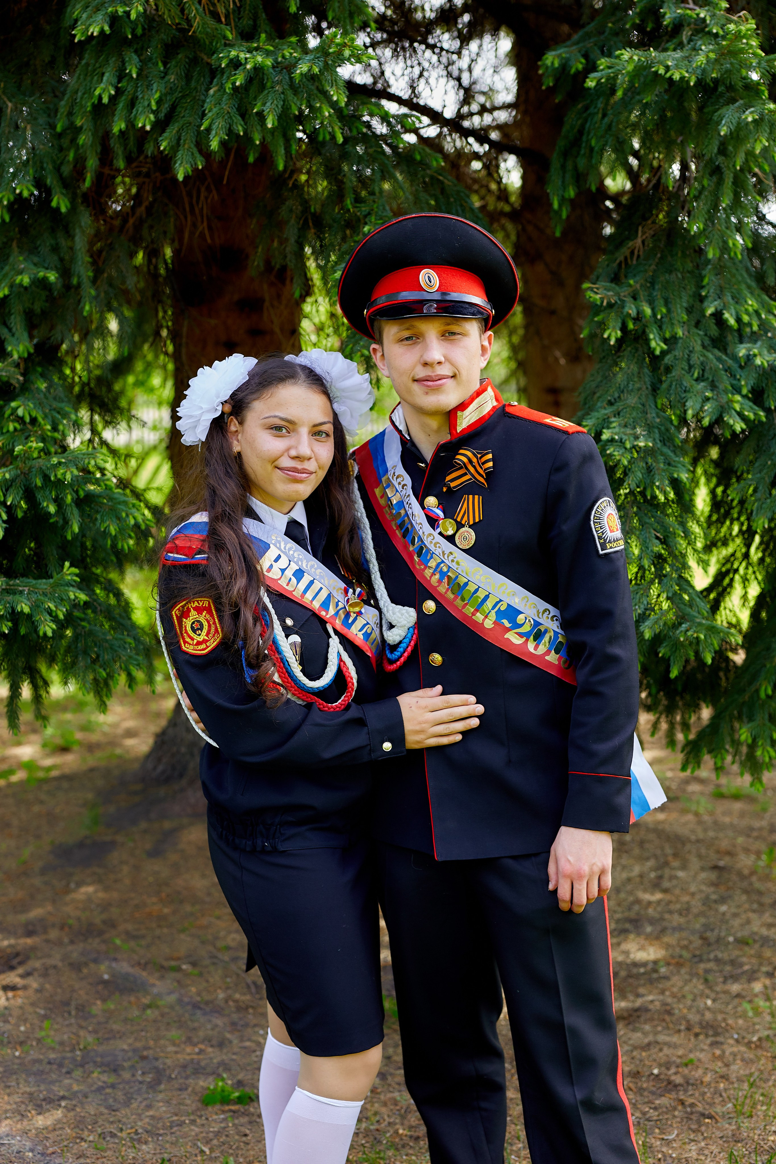 Кадеты последний звонок. Фотограф Вячеслав Фарунин