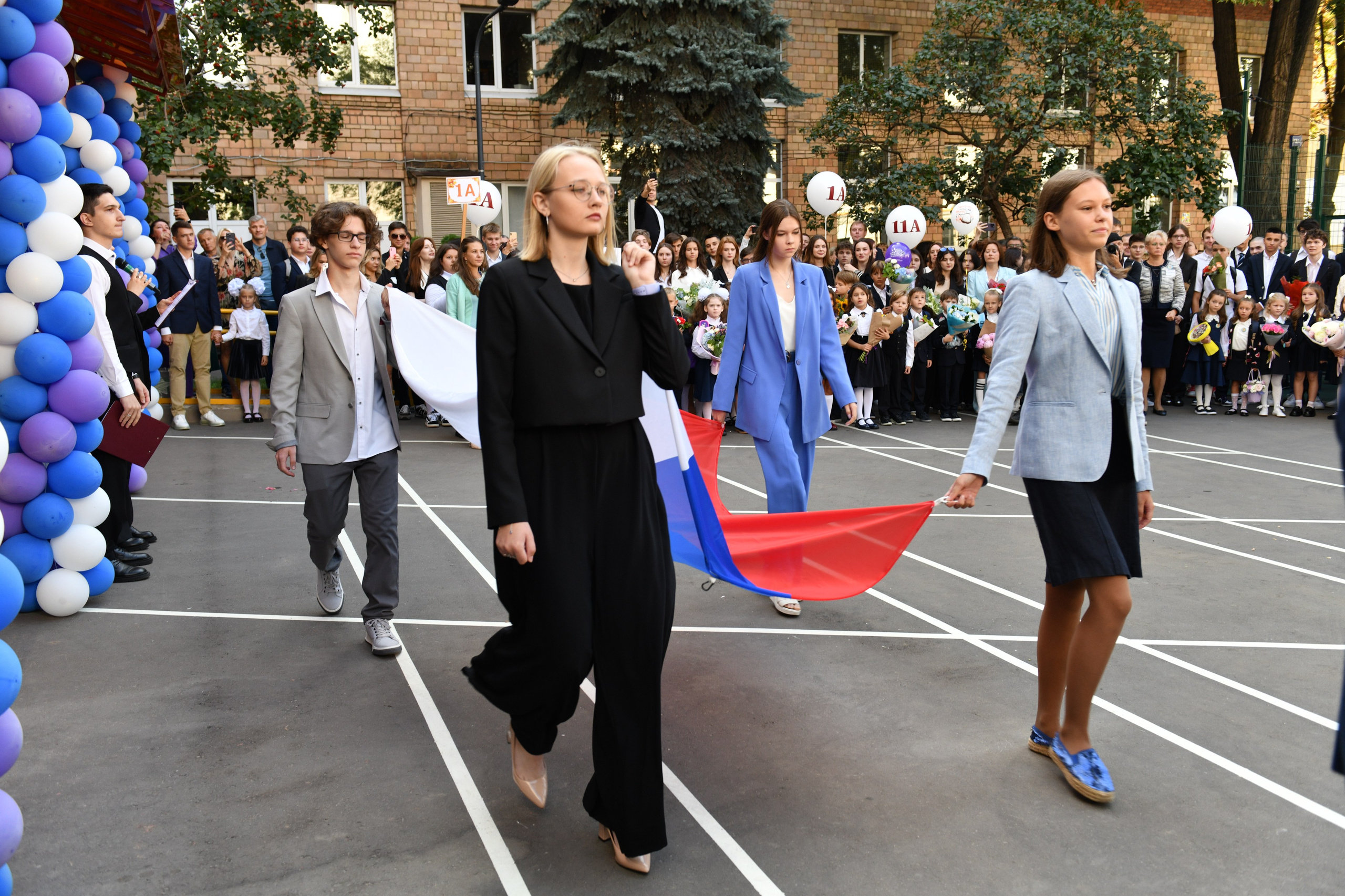 Линейка 1 класс. Свадебный и портретный фотограф в Москве Галина Борисова
